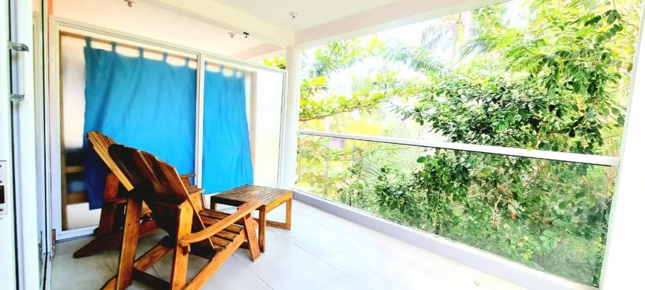 Patio in Blue Mango Beach Hotel