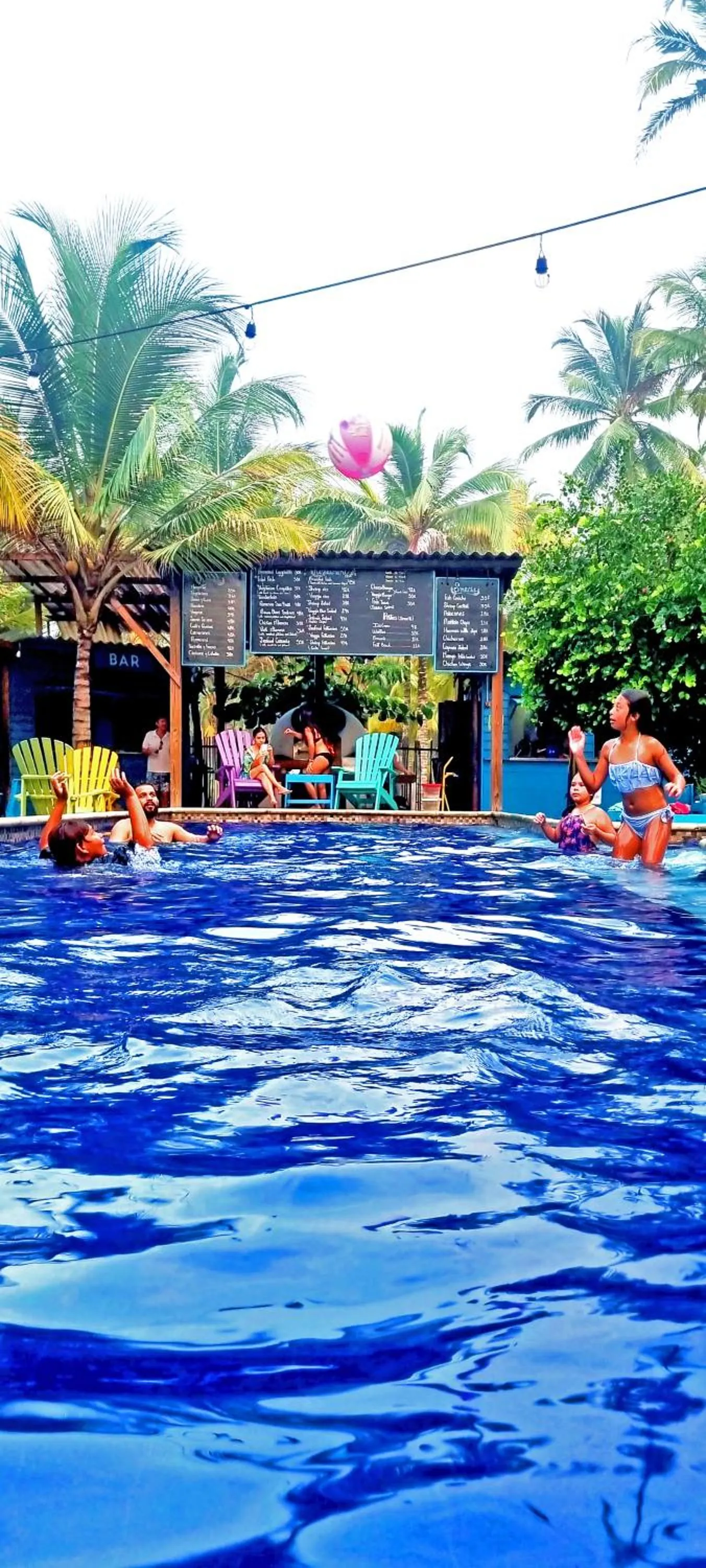 Swimming pool in Blue Mango Beach Hotel
