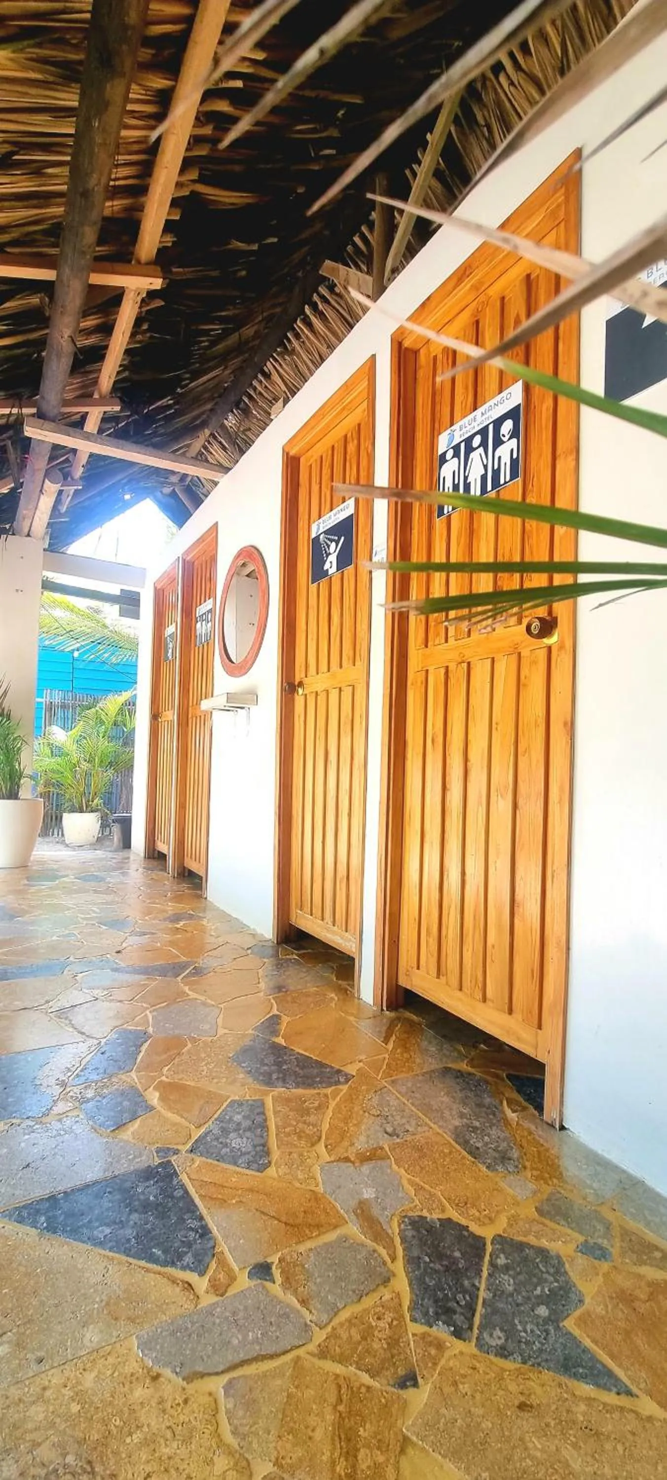 Bathroom in Blue Mango Beach Hotel