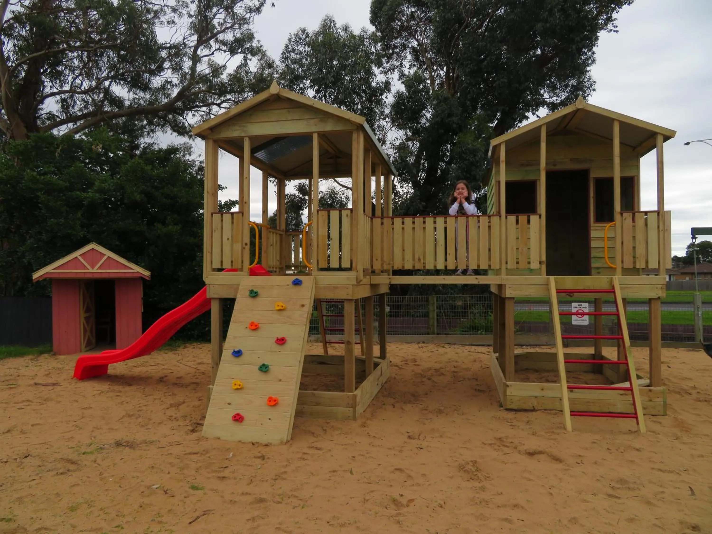 Children play ground in Warrnambool Motel and Holiday Park