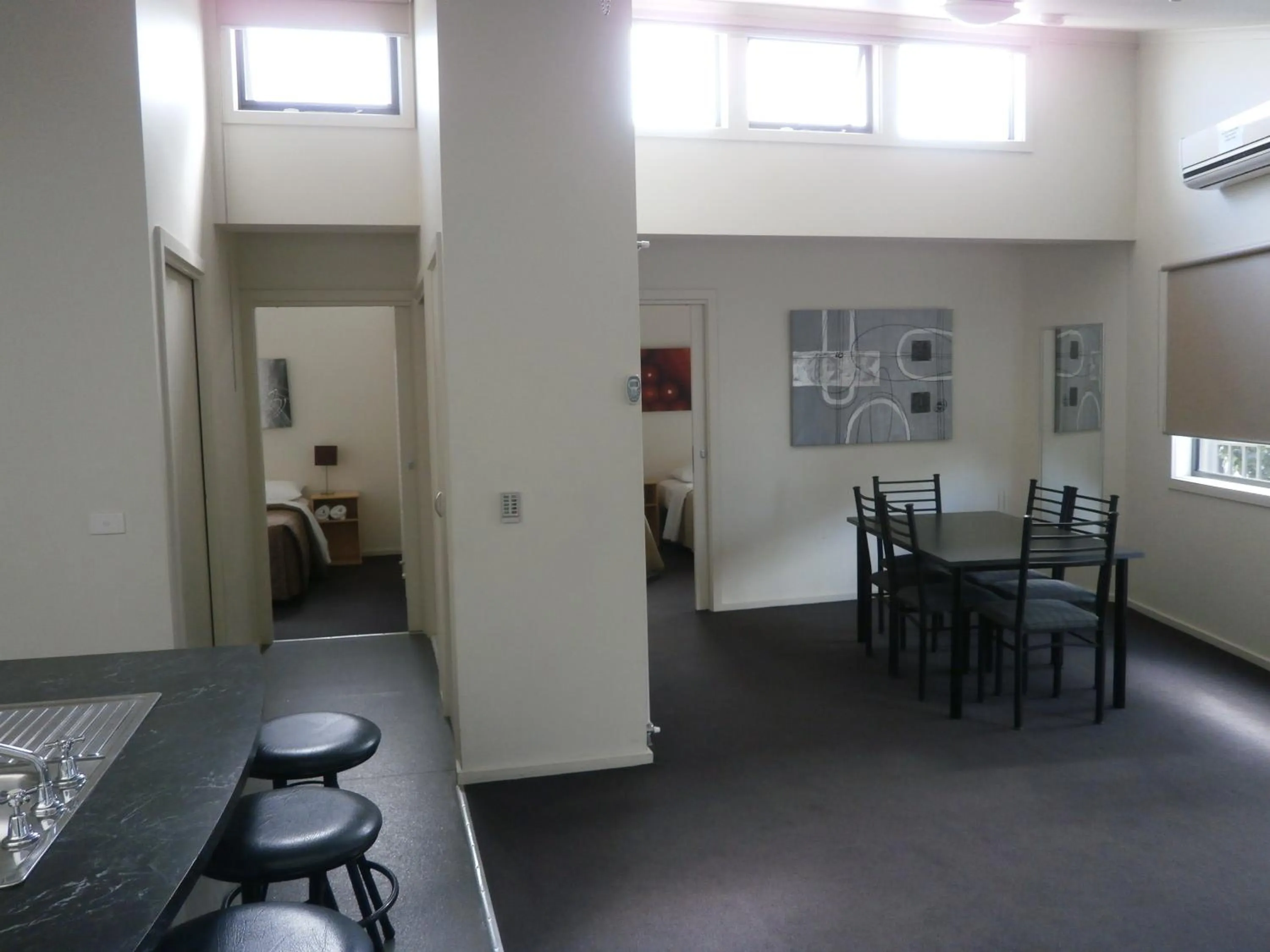 Living room in Sovereign Views Apartments