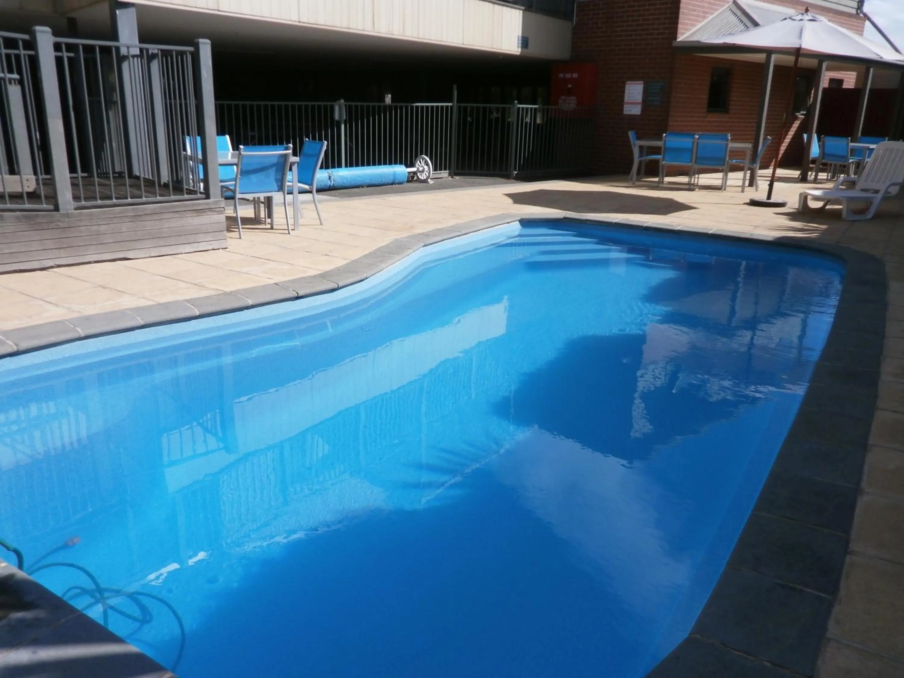 Swimming pool in Sovereign Views Apartments