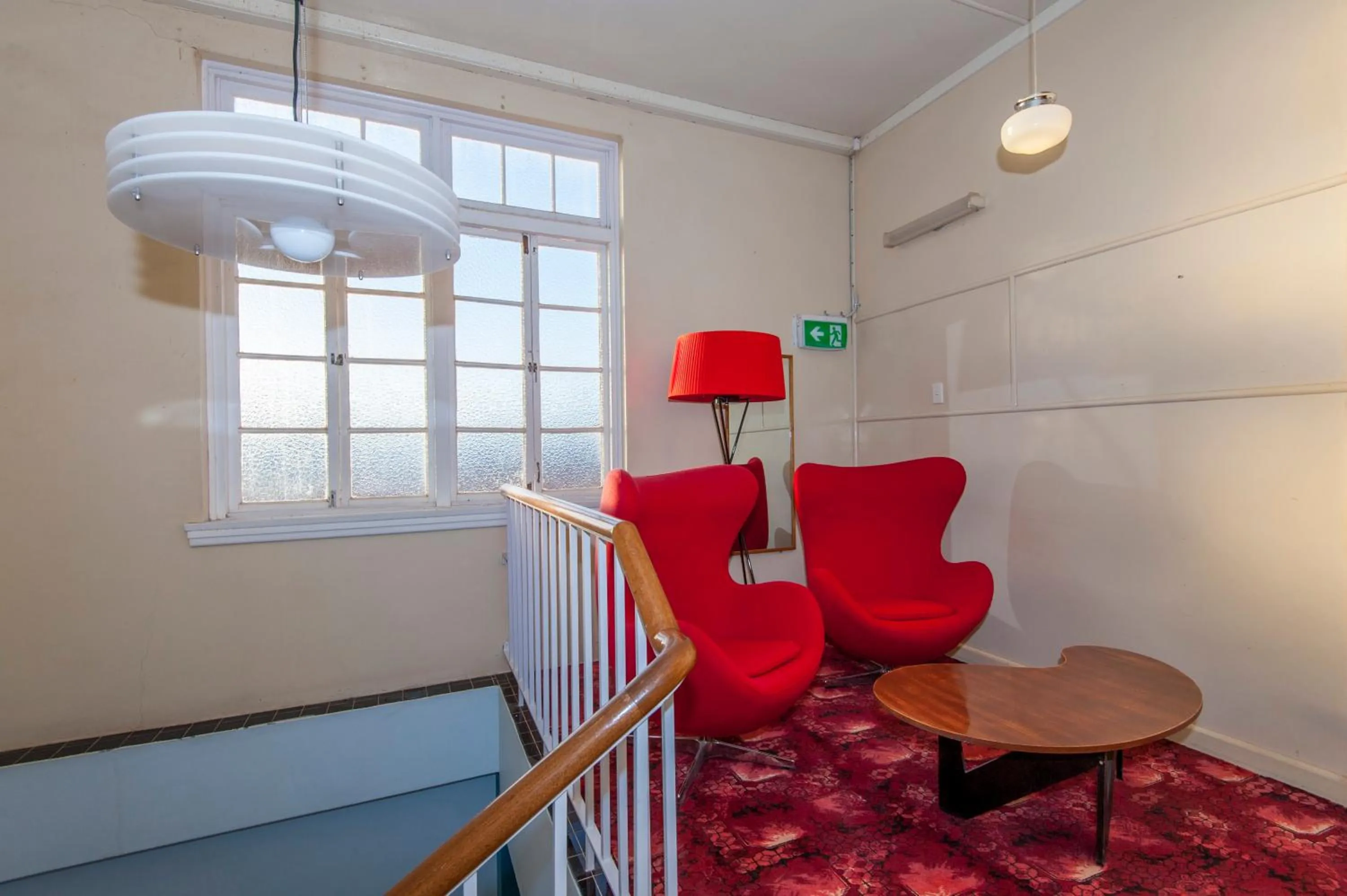 Seating area in North Gregory Hotel