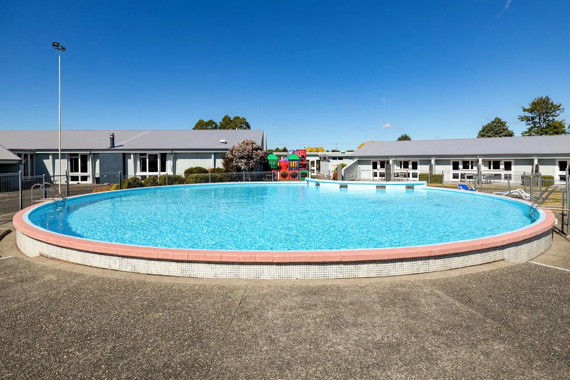 Swimming pool in Copthorne Solway Park, Wairarapa