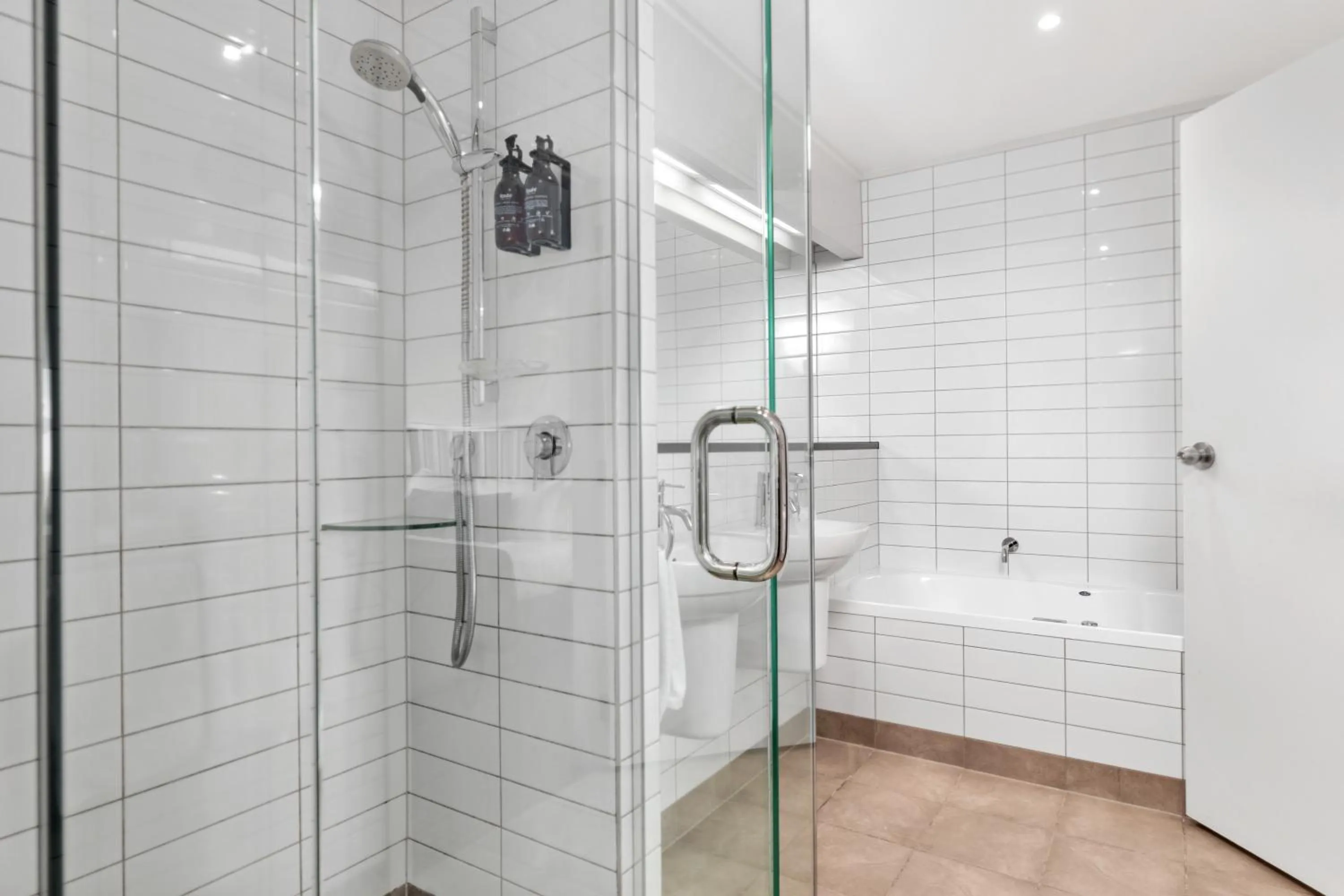 Shower in Copthorne Solway Park, Wairarapa