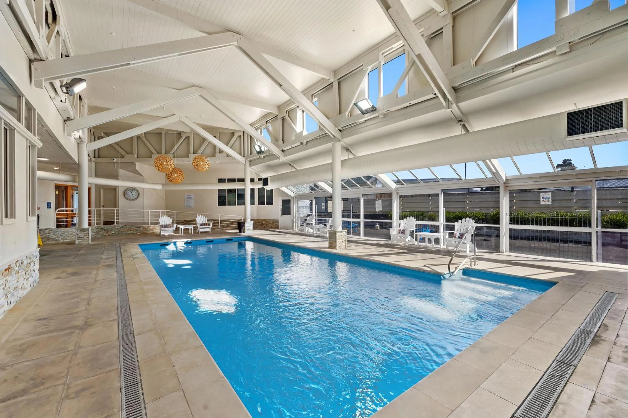 Swimming pool in Copthorne Solway Park, Wairarapa