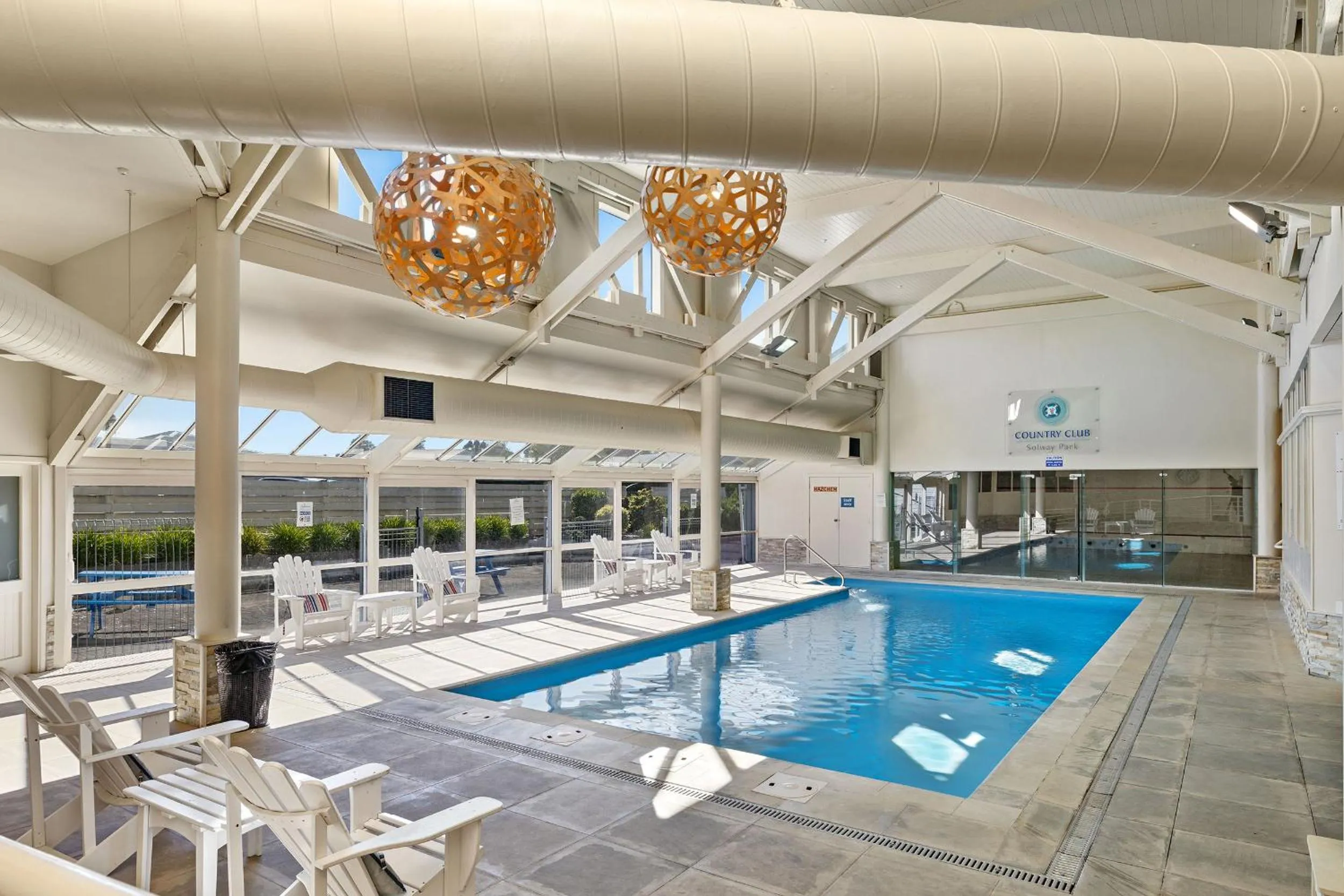 Swimming pool in Copthorne Solway Park, Wairarapa
