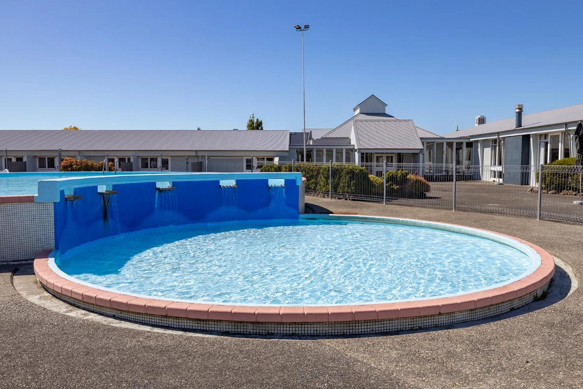 Swimming pool in Copthorne Solway Park, Wairarapa