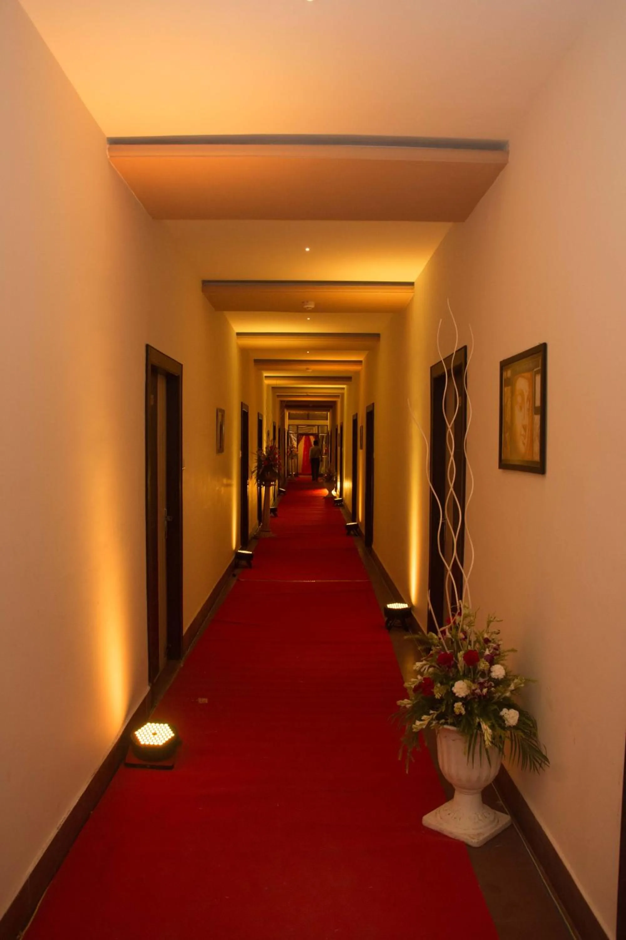 Decorative detail in Comfort Inn Shubhra, Ghazipur