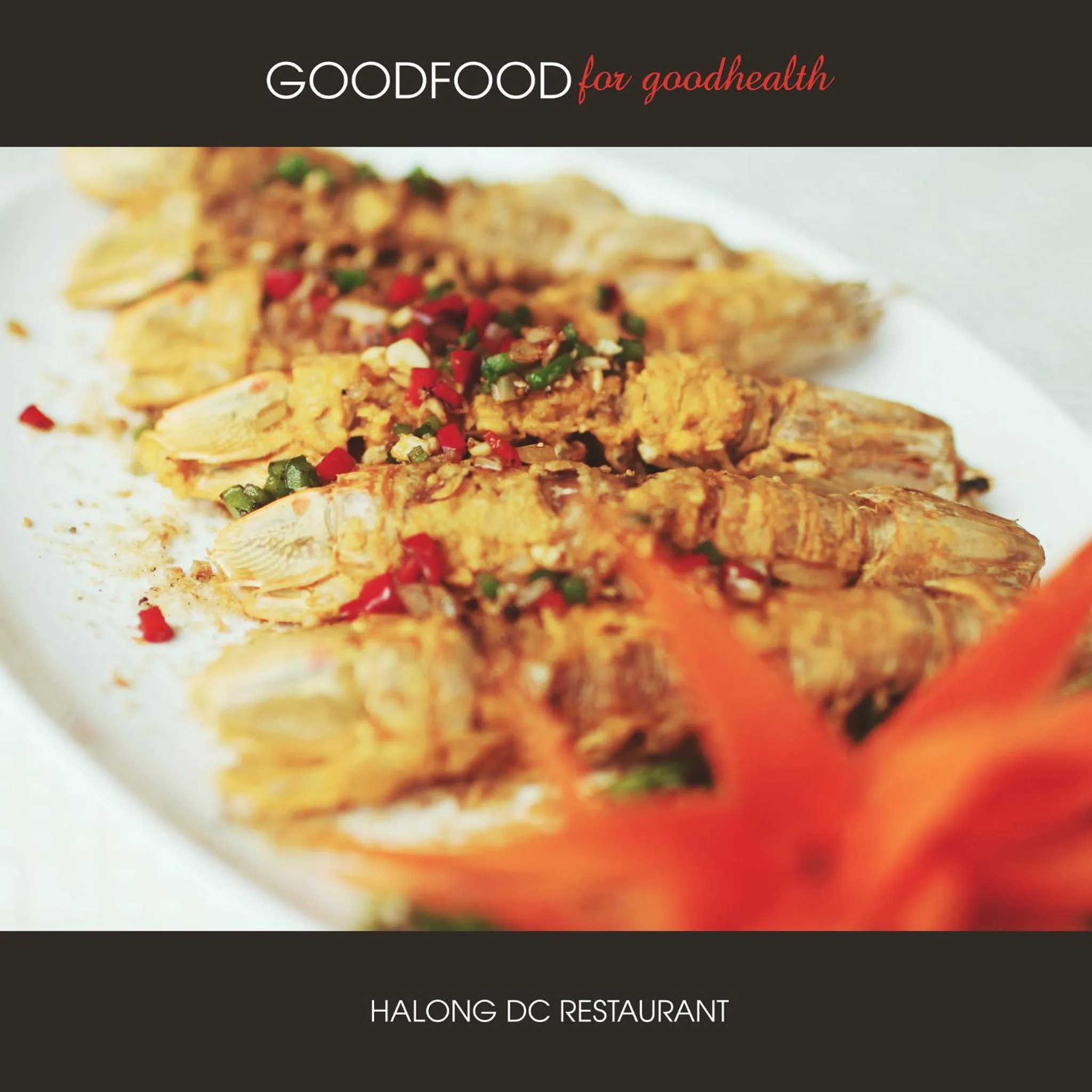 Food close-up in Ha Long DC Hotel