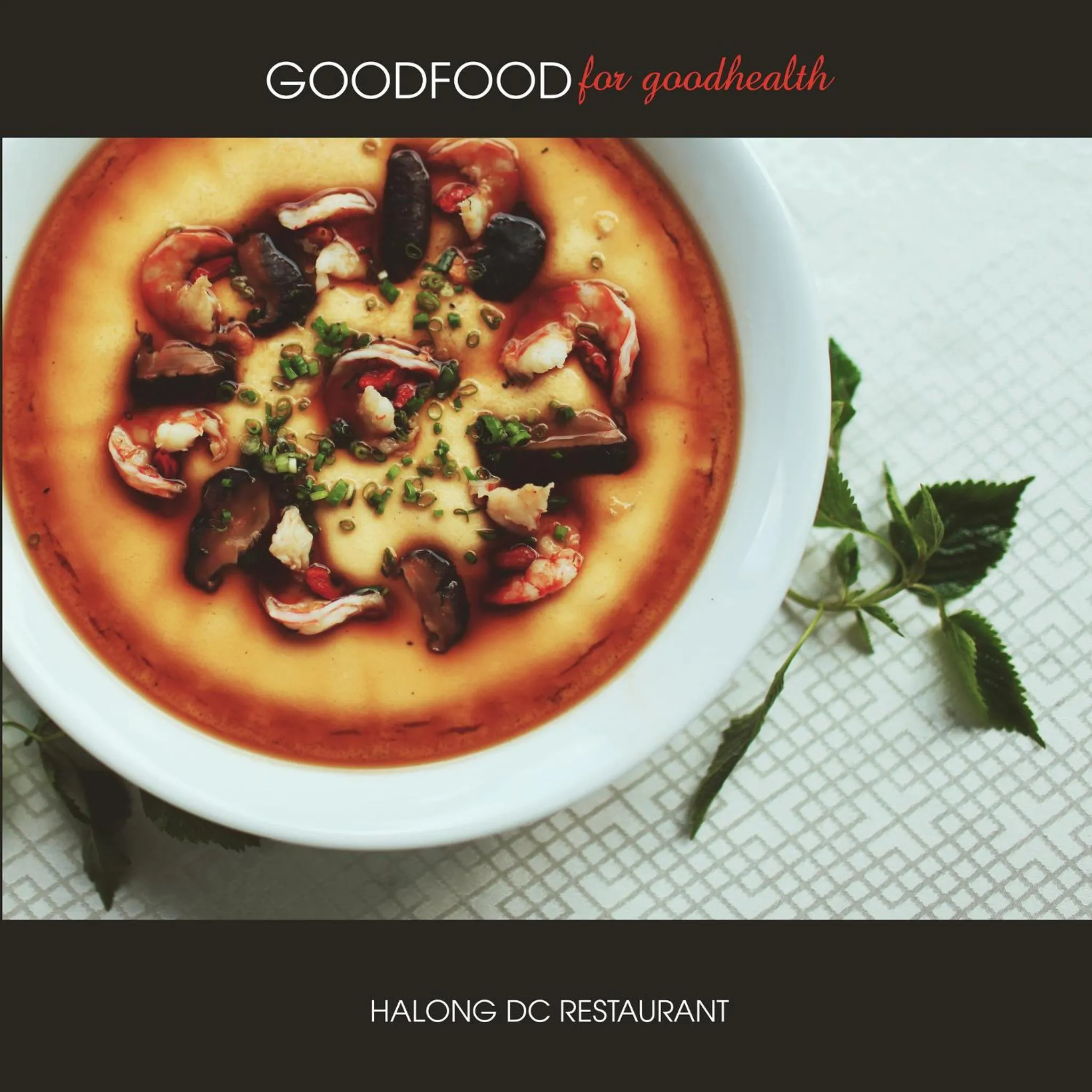 Food close-up in Ha Long DC Hotel