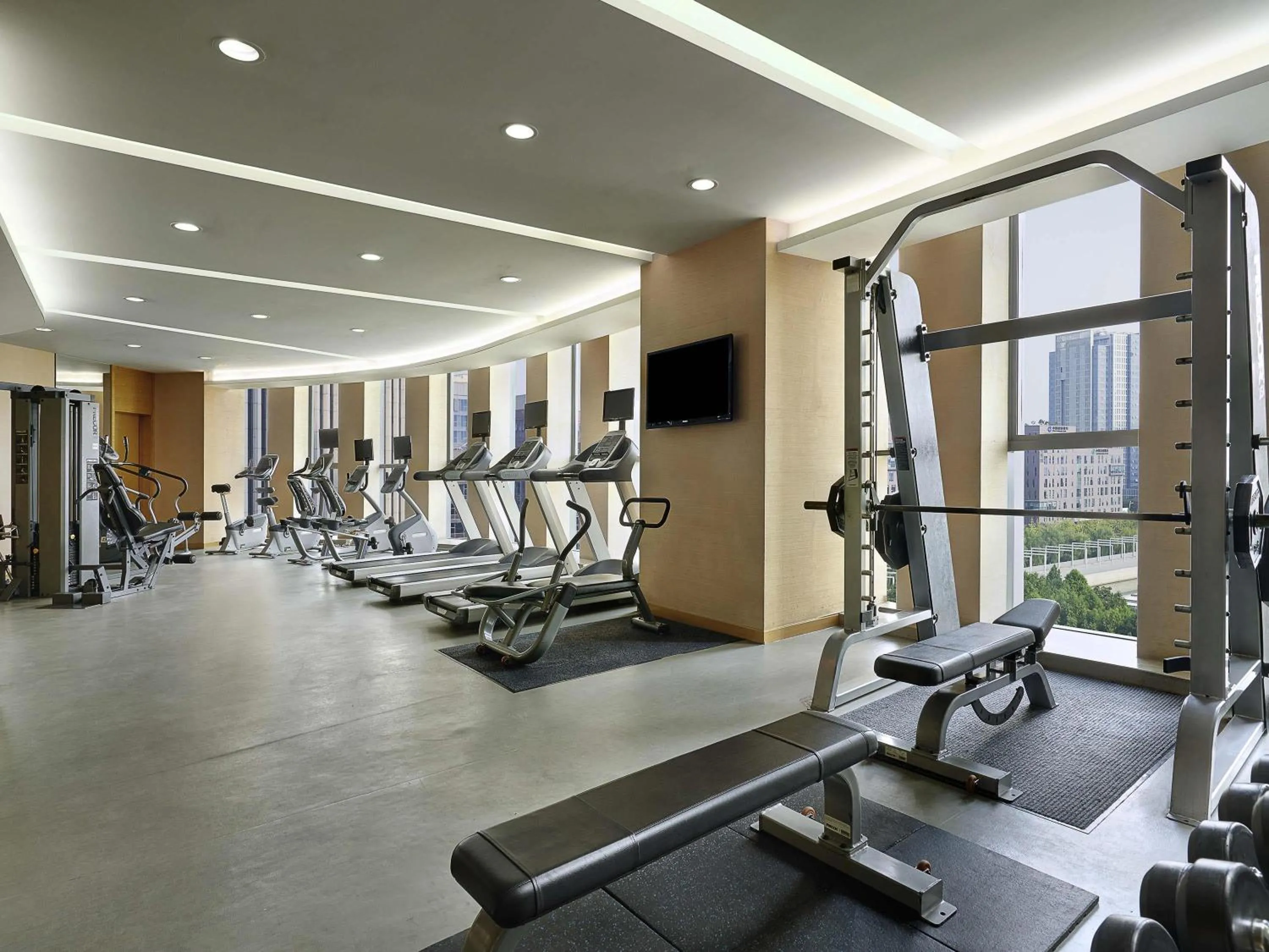 Fitness centre/facilities in Pullman Wuxi New Lake