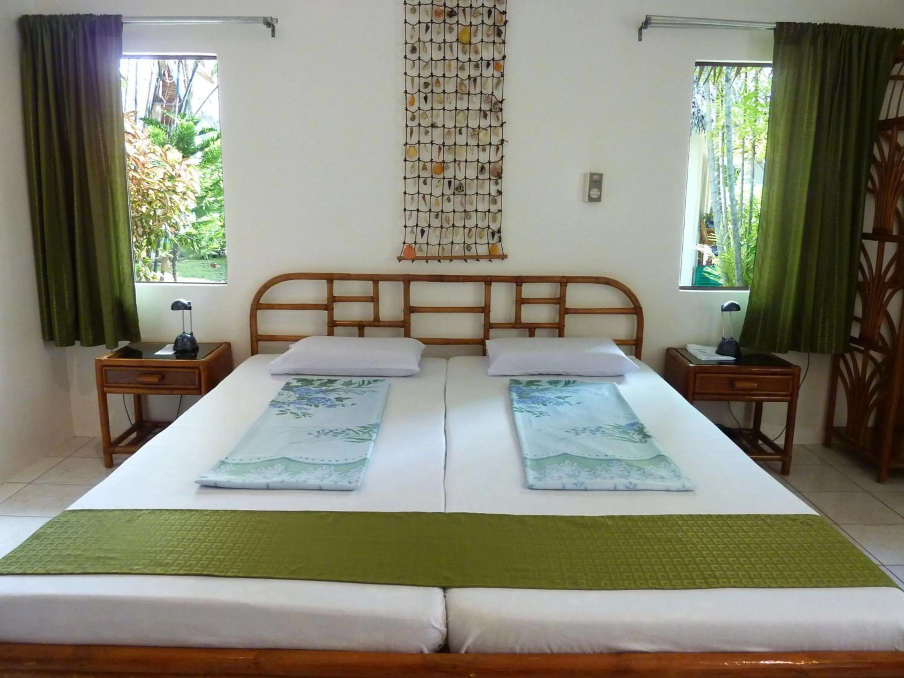 Bedroom in Marcosas Cottages Resort