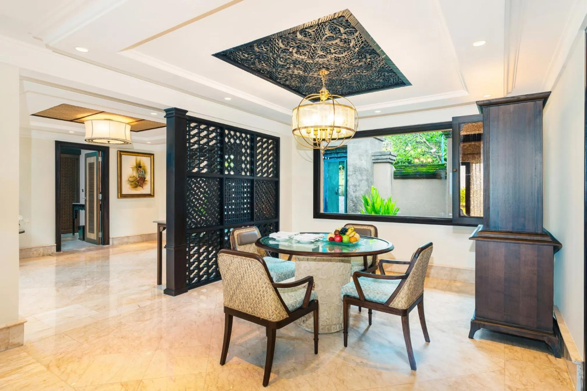 Dining area in AYANA Villas Bali