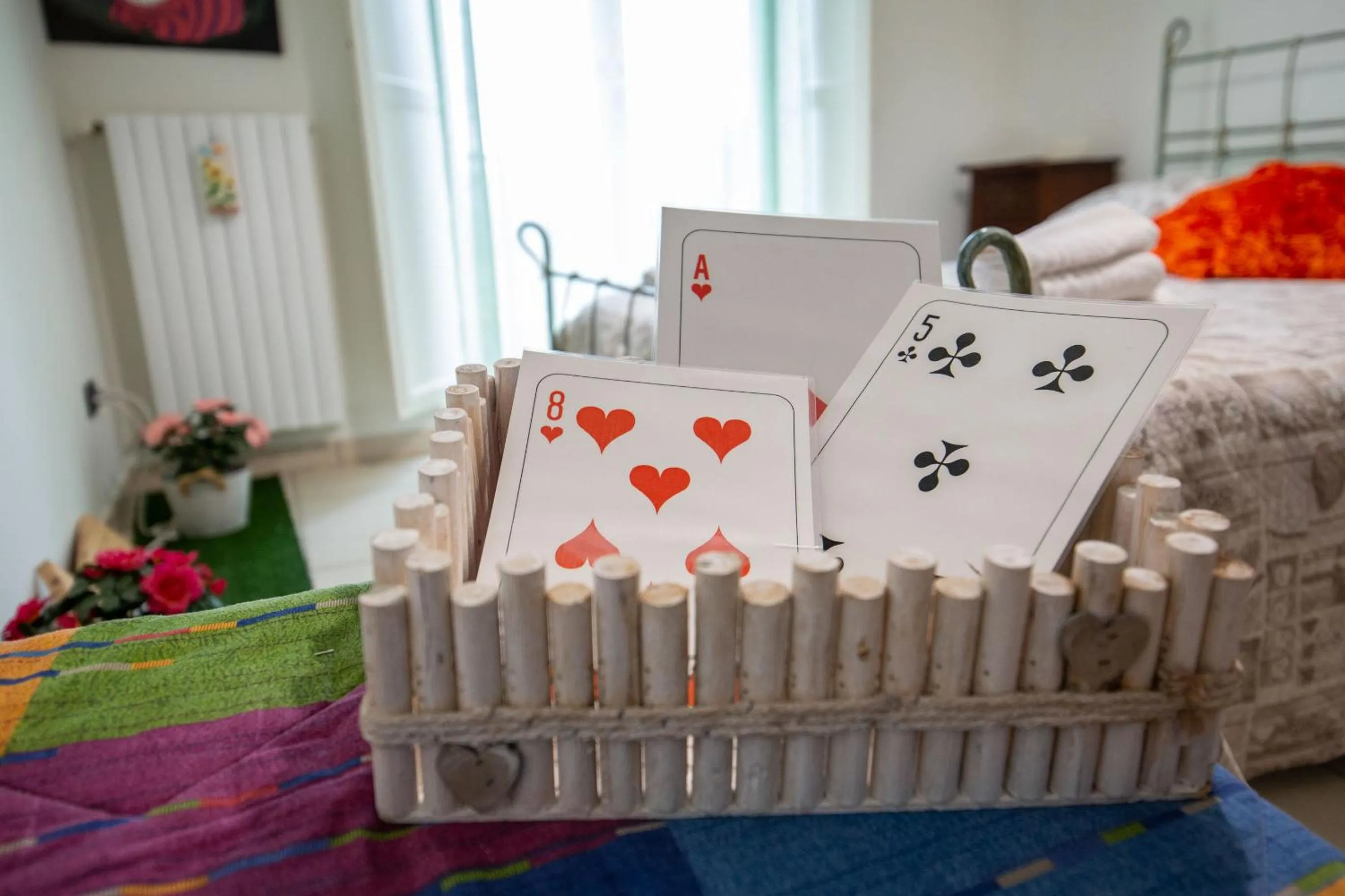 Decorative detail in B&B delle Meraviglie Salerno Hills