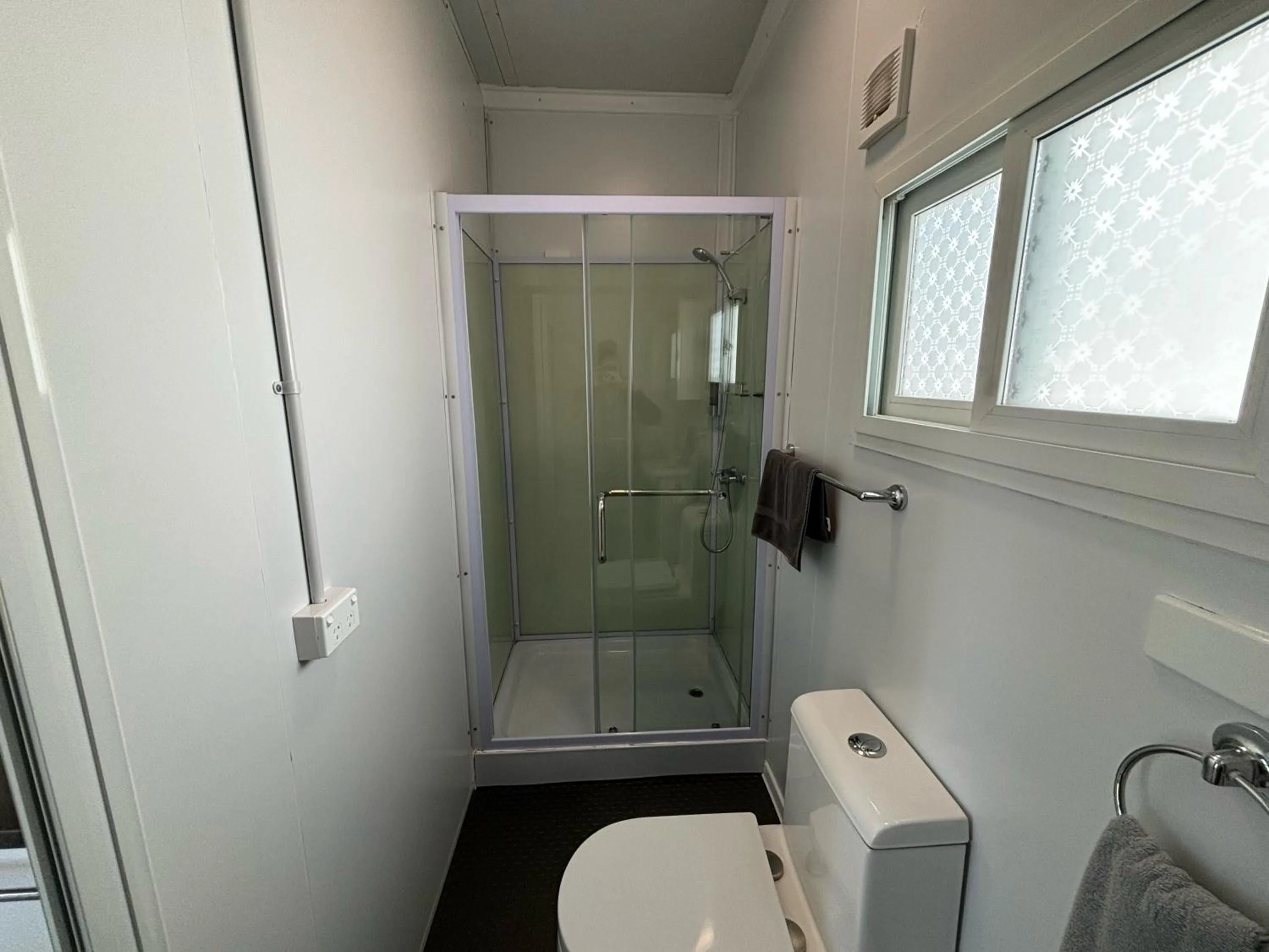 Shower in Westshore Holiday Park