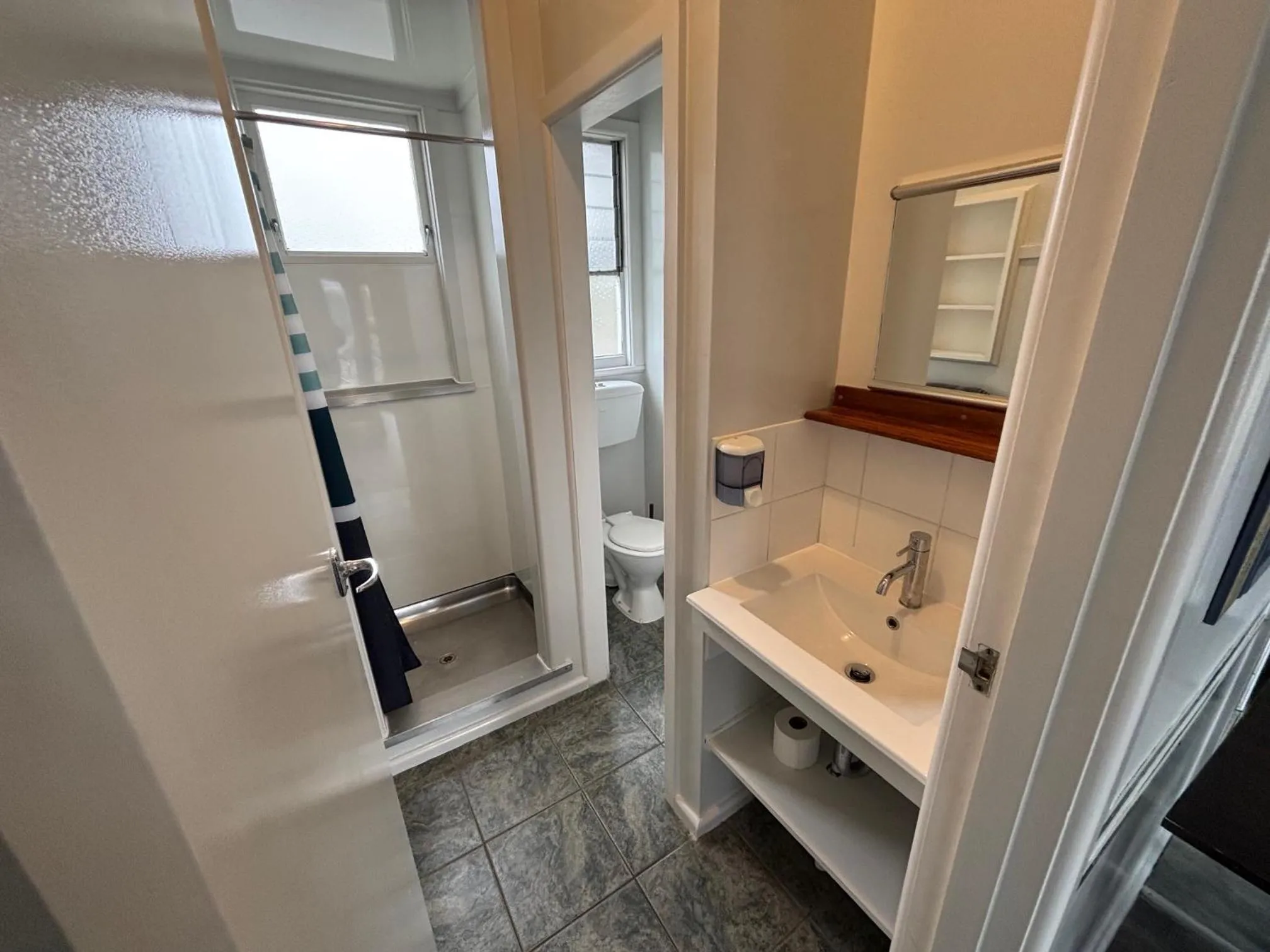 Shower in Westshore Holiday Park