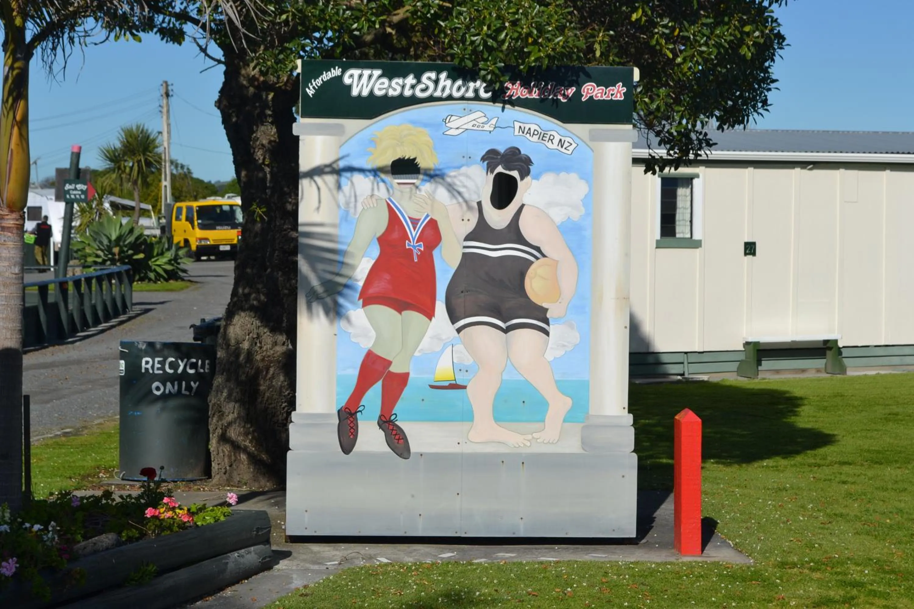 Decorative detail in Westshore Holiday Park