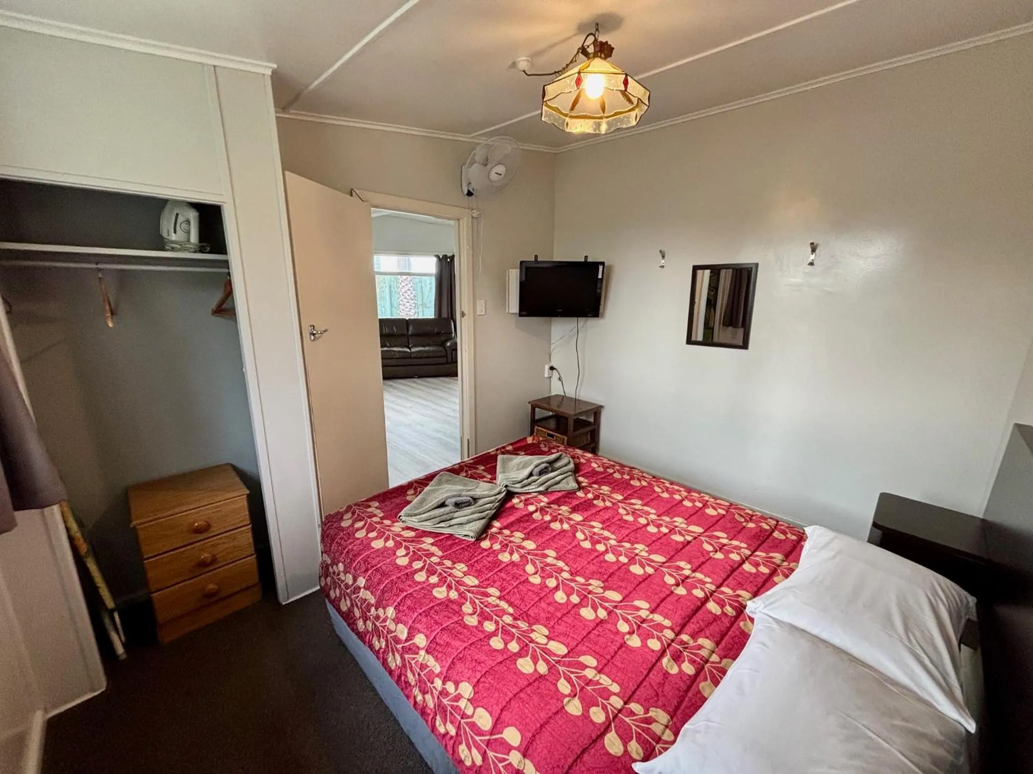 Bed in Westshore Holiday Park