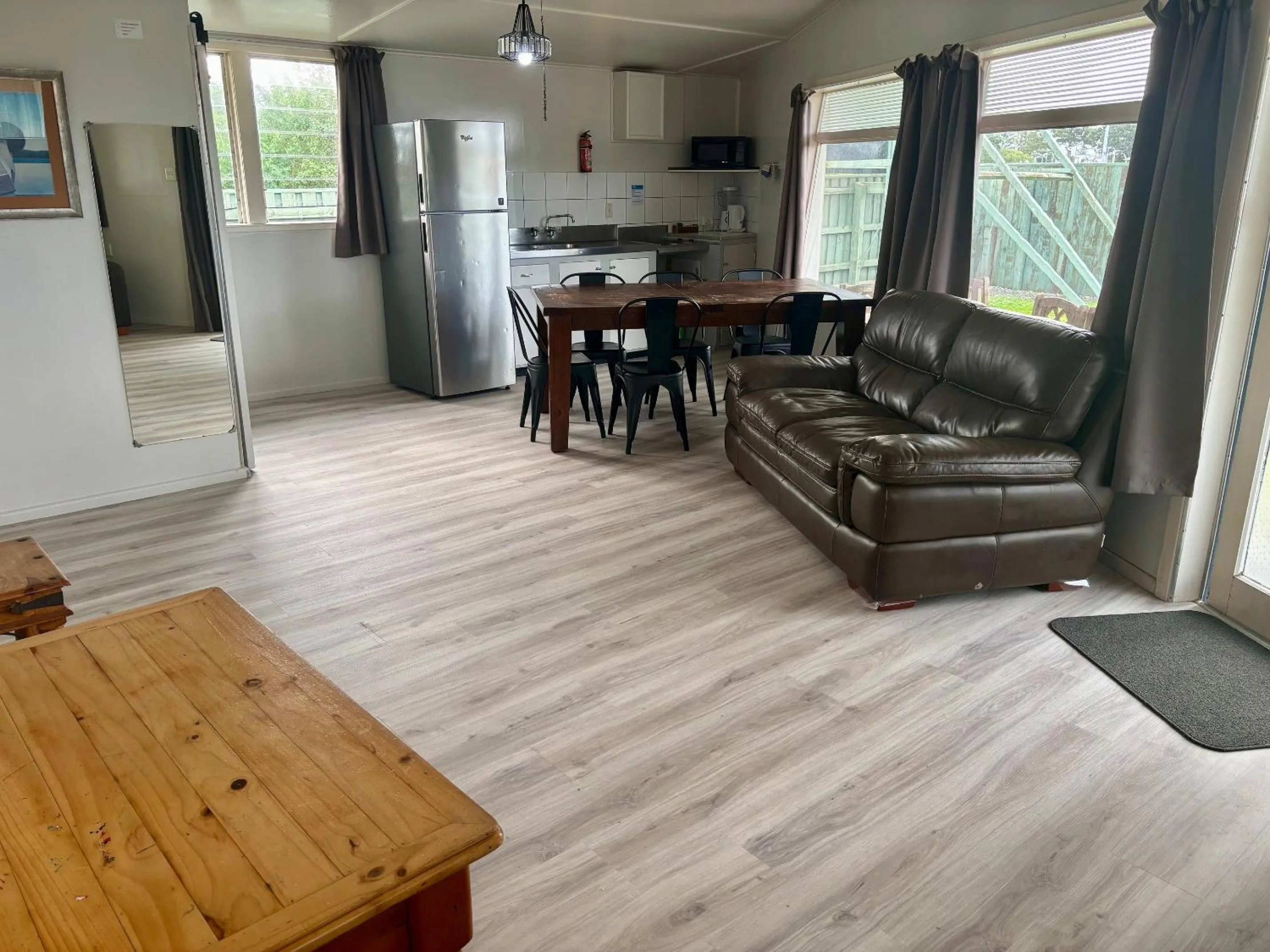 Kitchen or kitchenette in Westshore Holiday Park