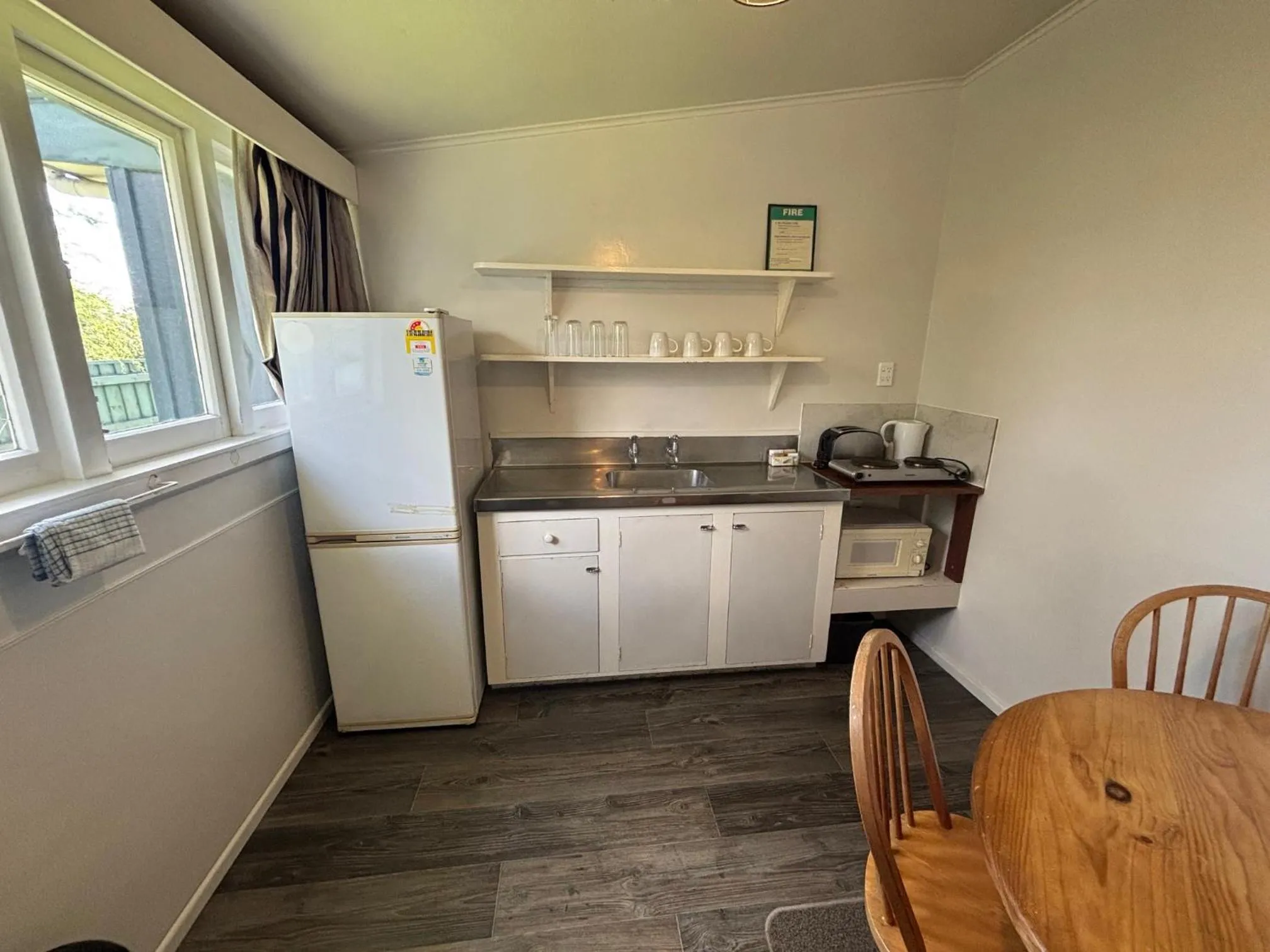 Kitchen or kitchenette in Westshore Holiday Park