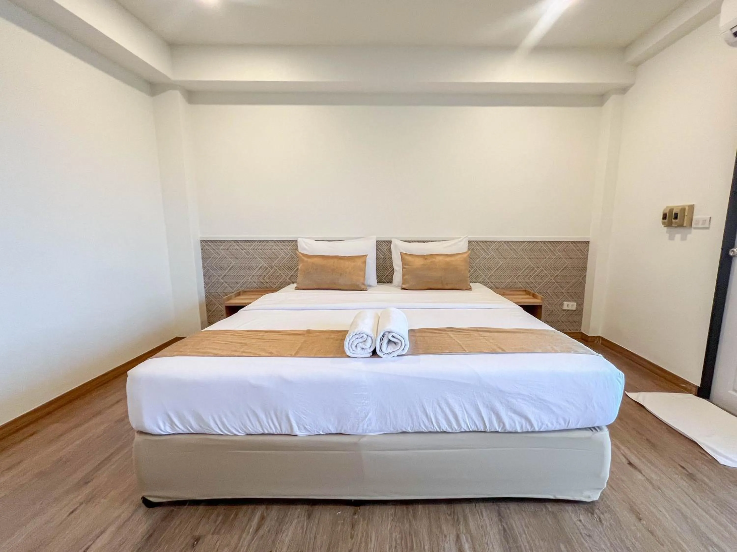 Bed in Inspire House Hotel