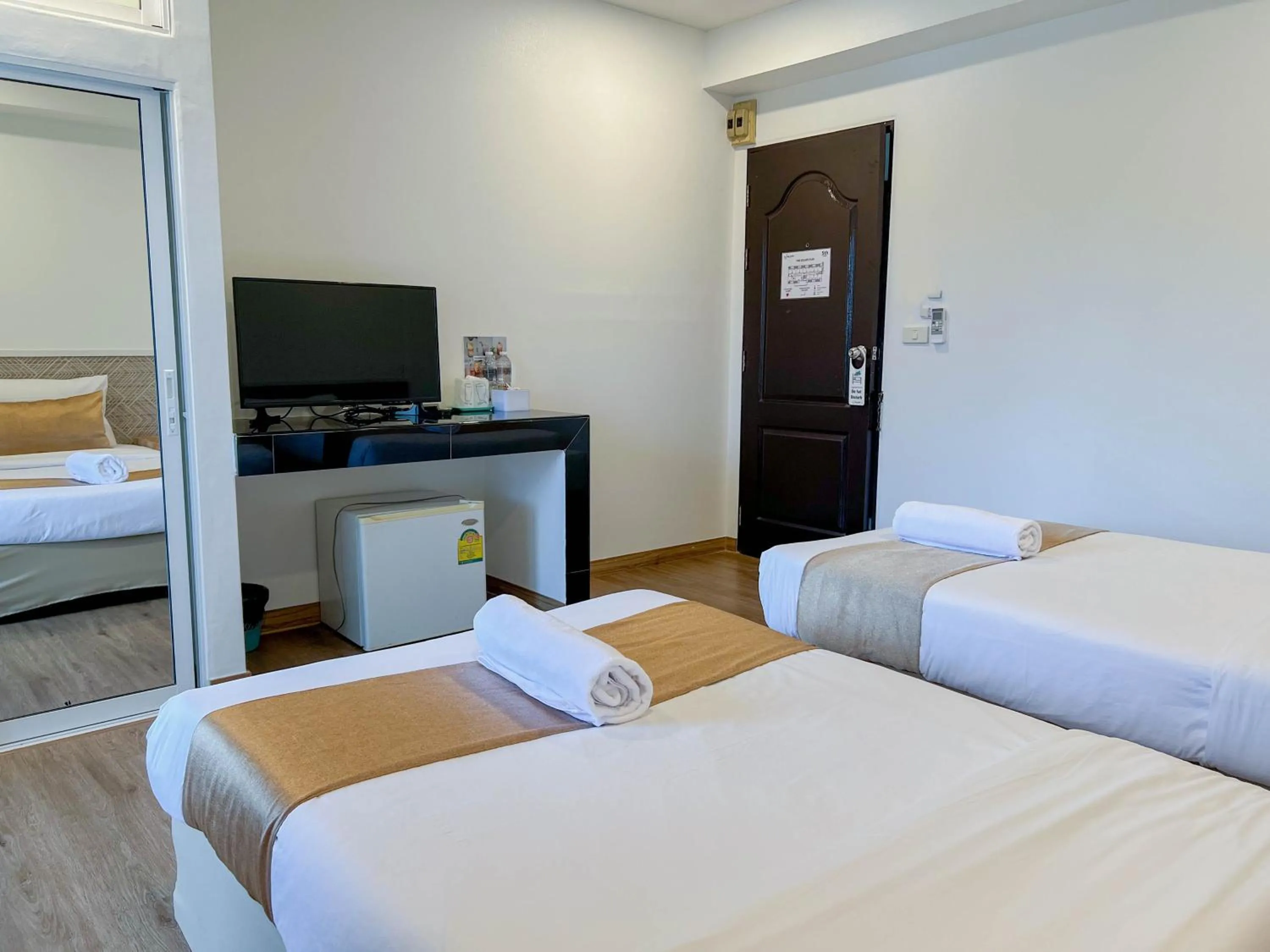 Bed in Inspire House Hotel