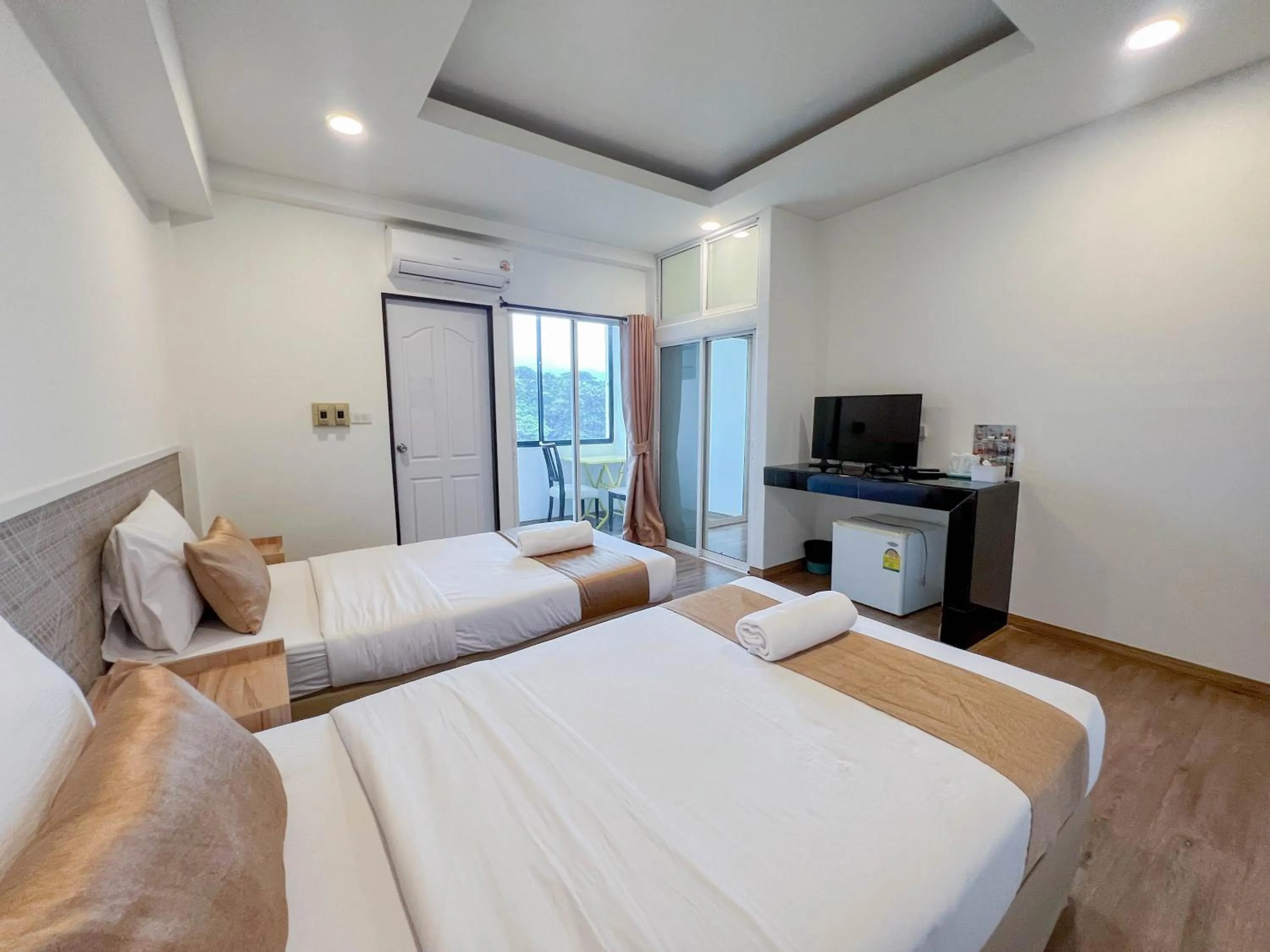 Bed in Inspire House Hotel