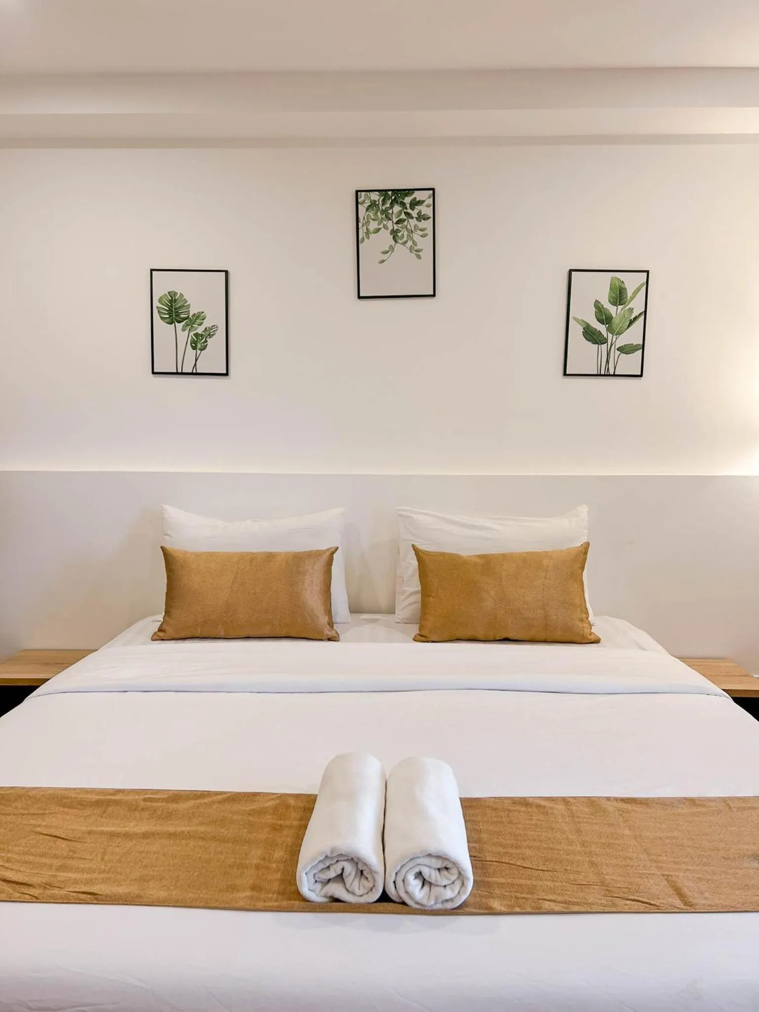 Bed in Inspire House Hotel