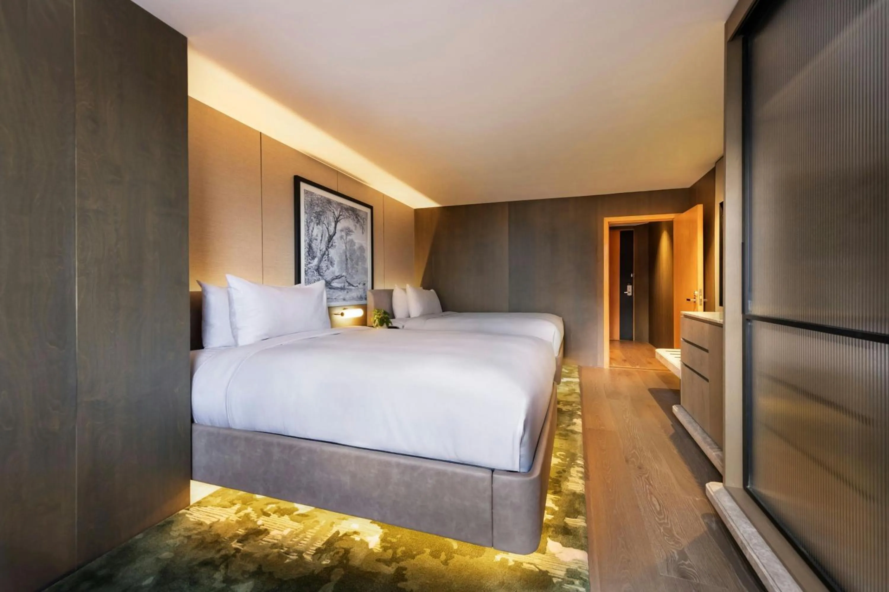 Photo of the whole room, Bed in JW Marriott Auckland