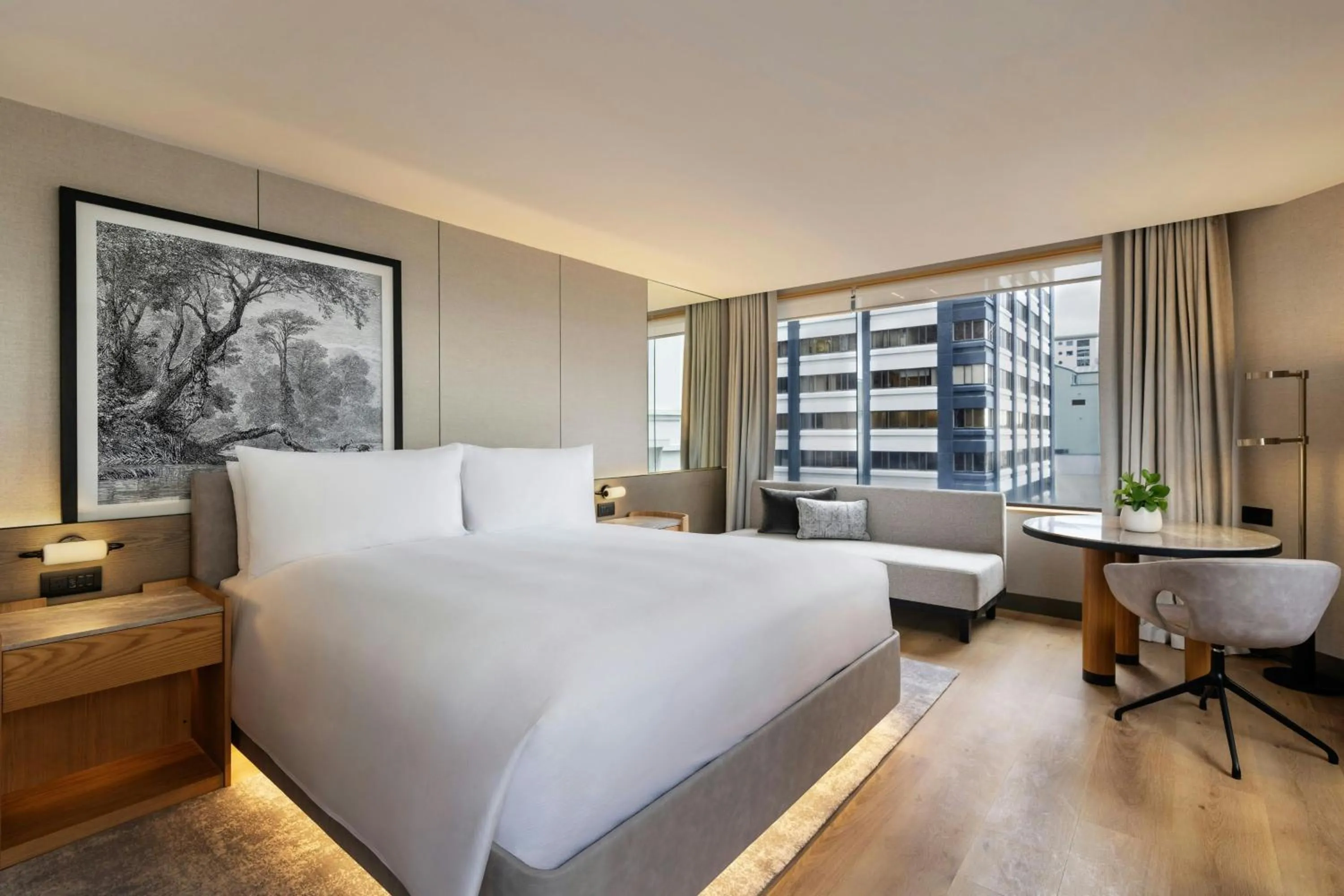 Bedroom, Bed in JW Marriott Auckland