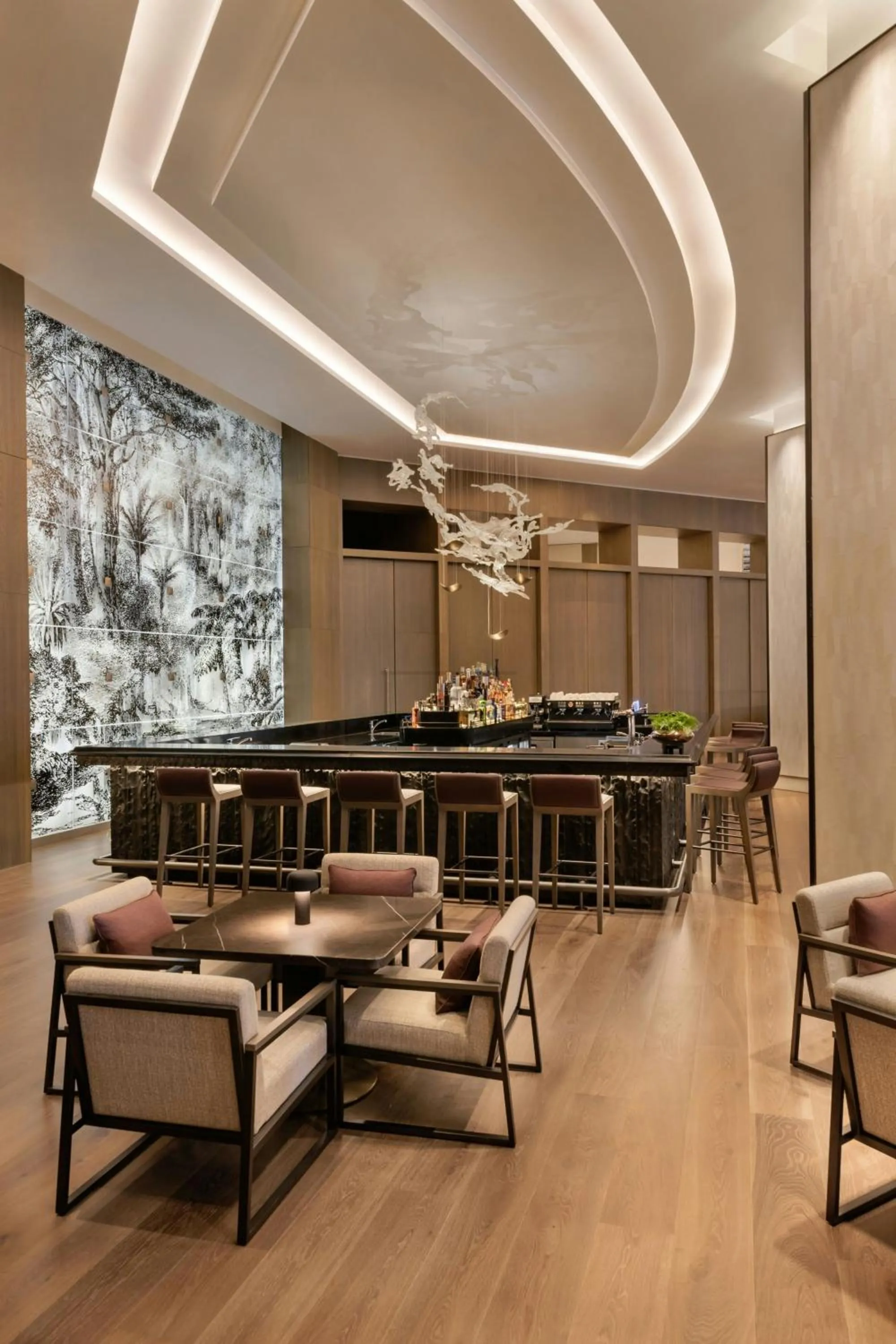 Restaurant/places to eat in JW Marriott Auckland