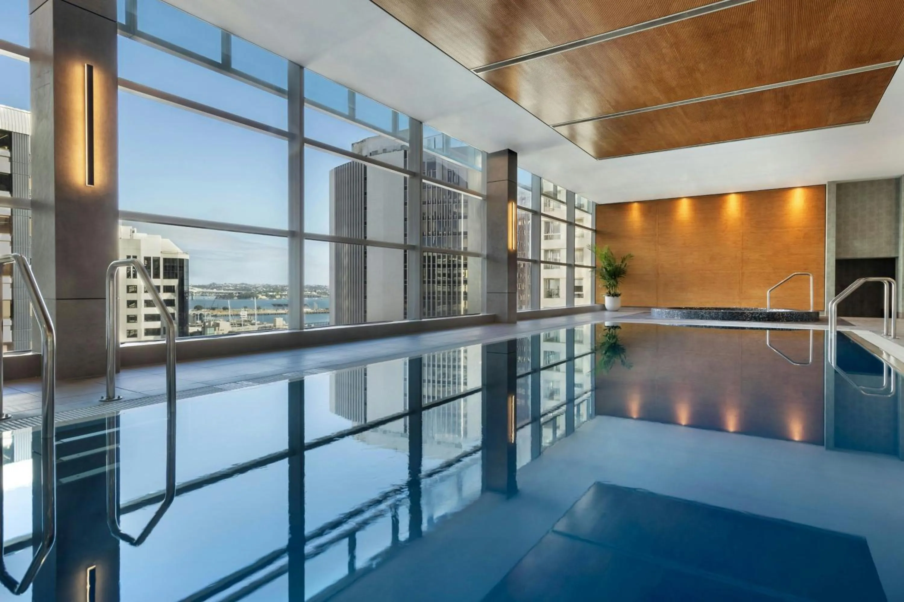 Swimming pool in JW Marriott Auckland