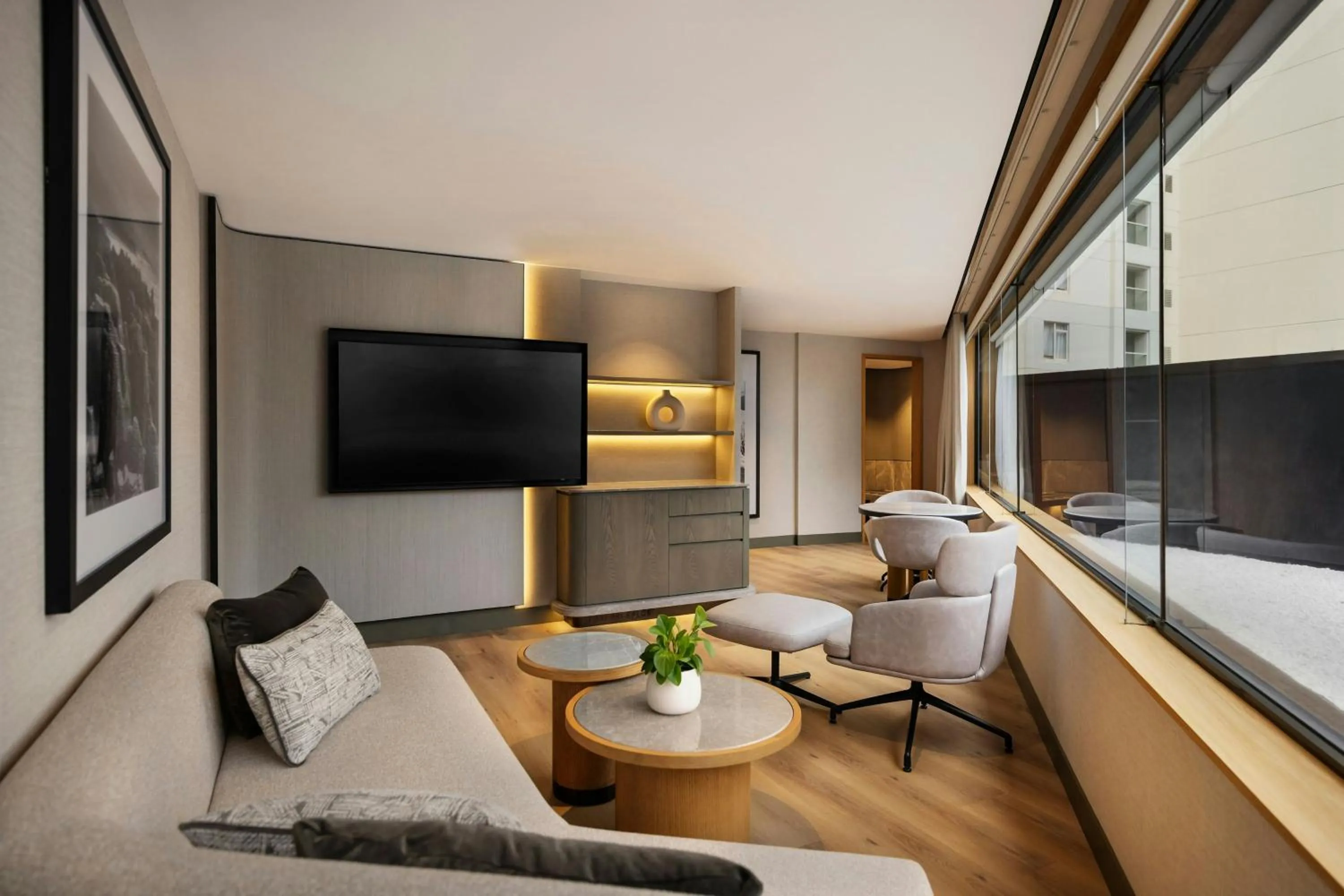 Lounge or bar in JW Marriott Auckland