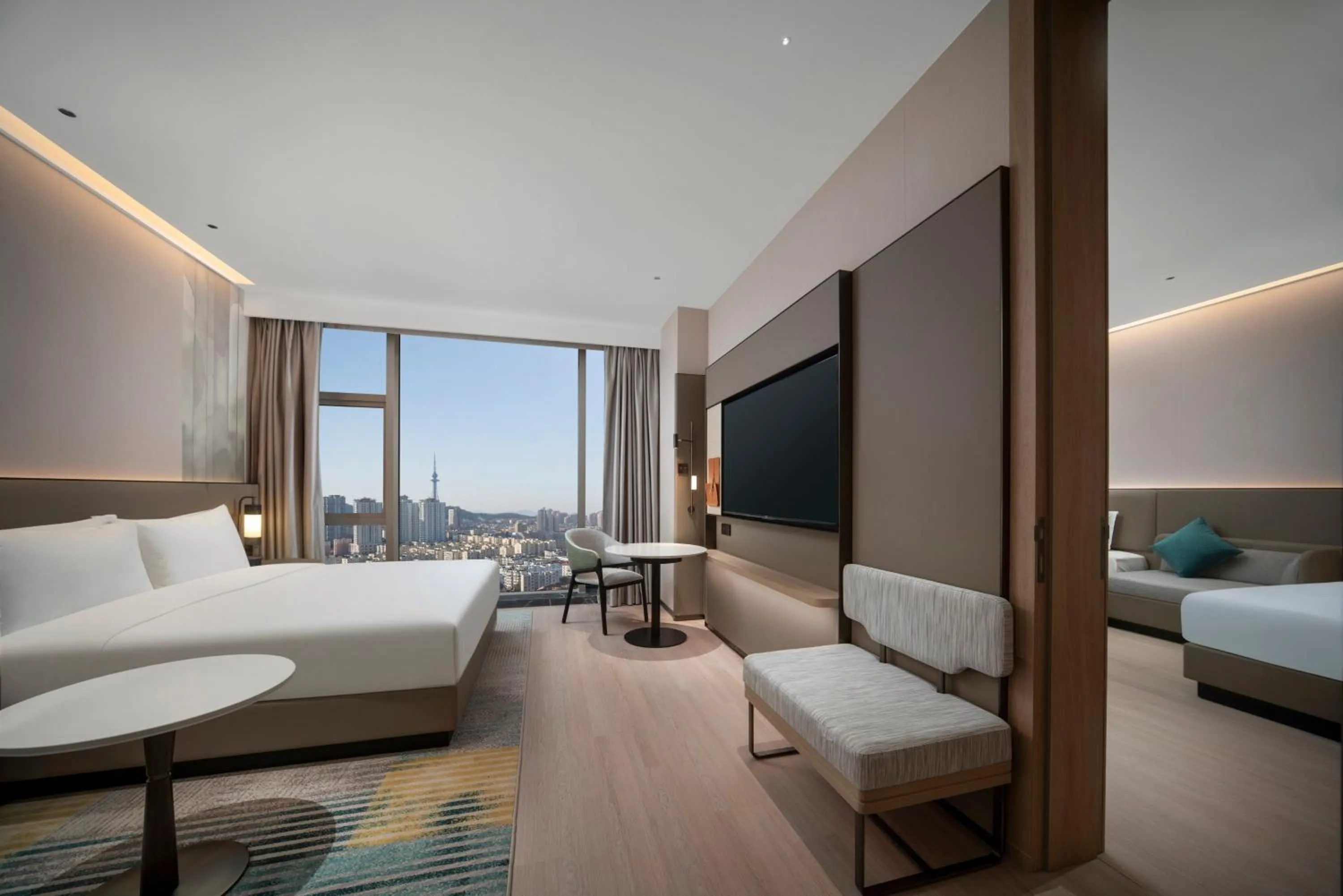 Photo of the whole room in Holiday Inn Express Qingdao Shibei by IHG