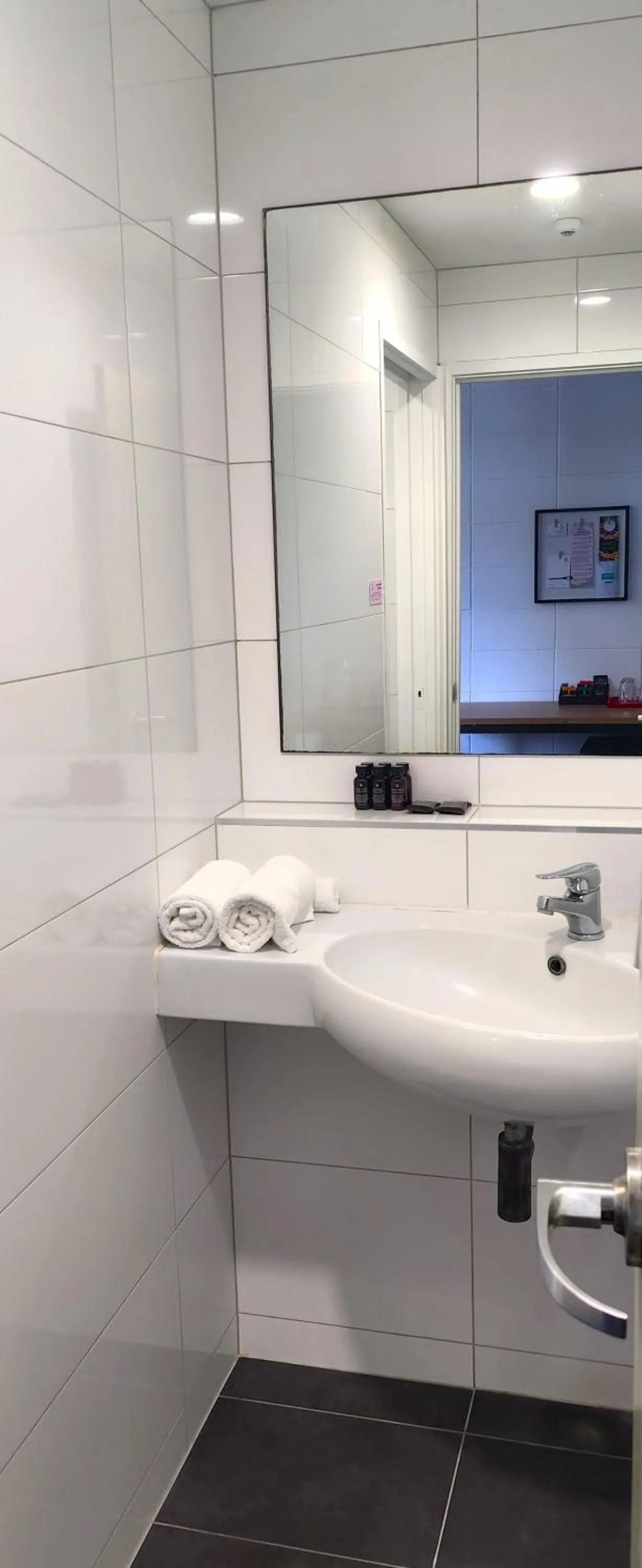 Bathroom in Urban Lounge Sleepery, SureStay Collection by BW