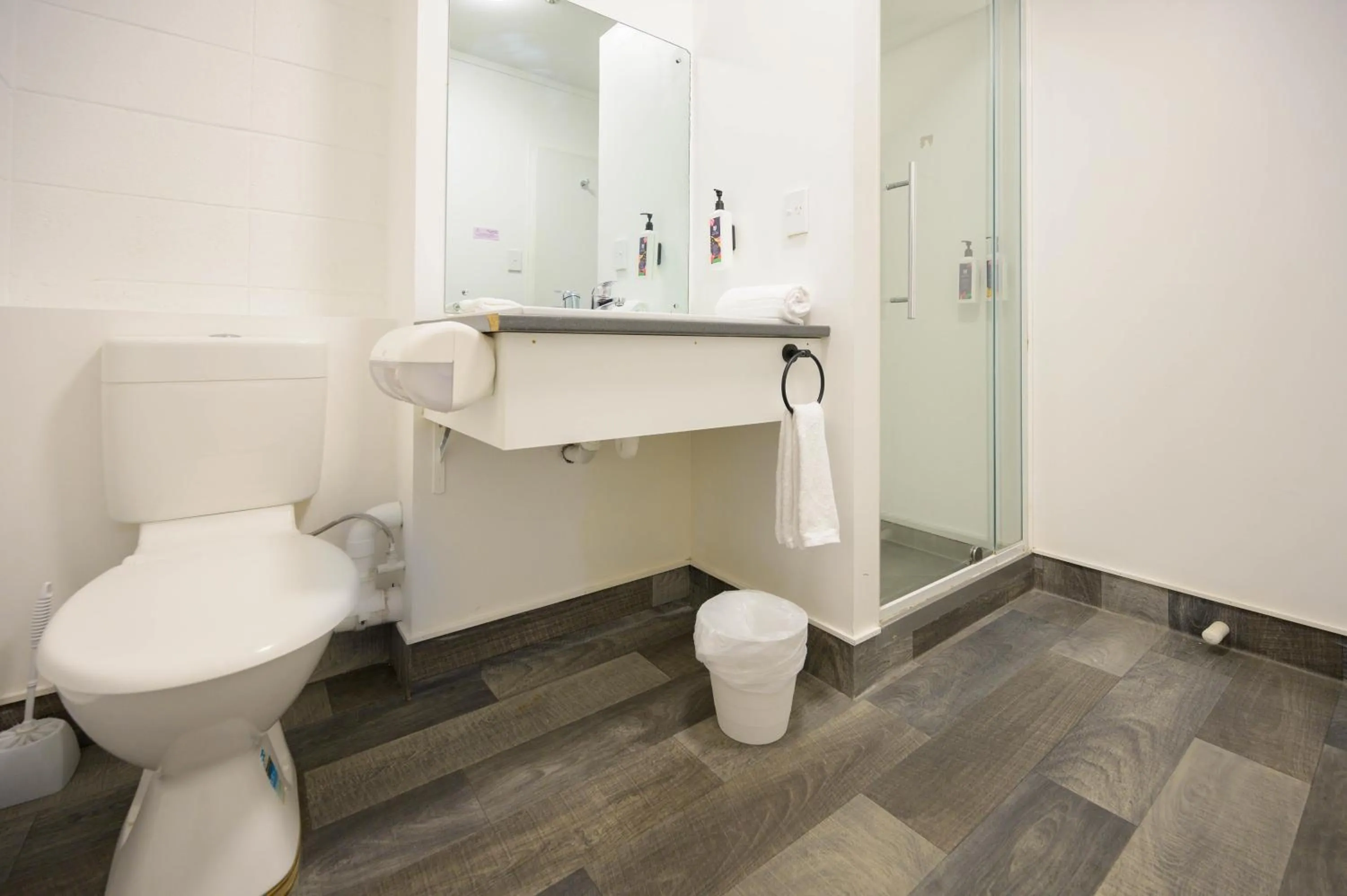 Bathroom in Urban Lounge Sleepery, SureStay Collection by BW