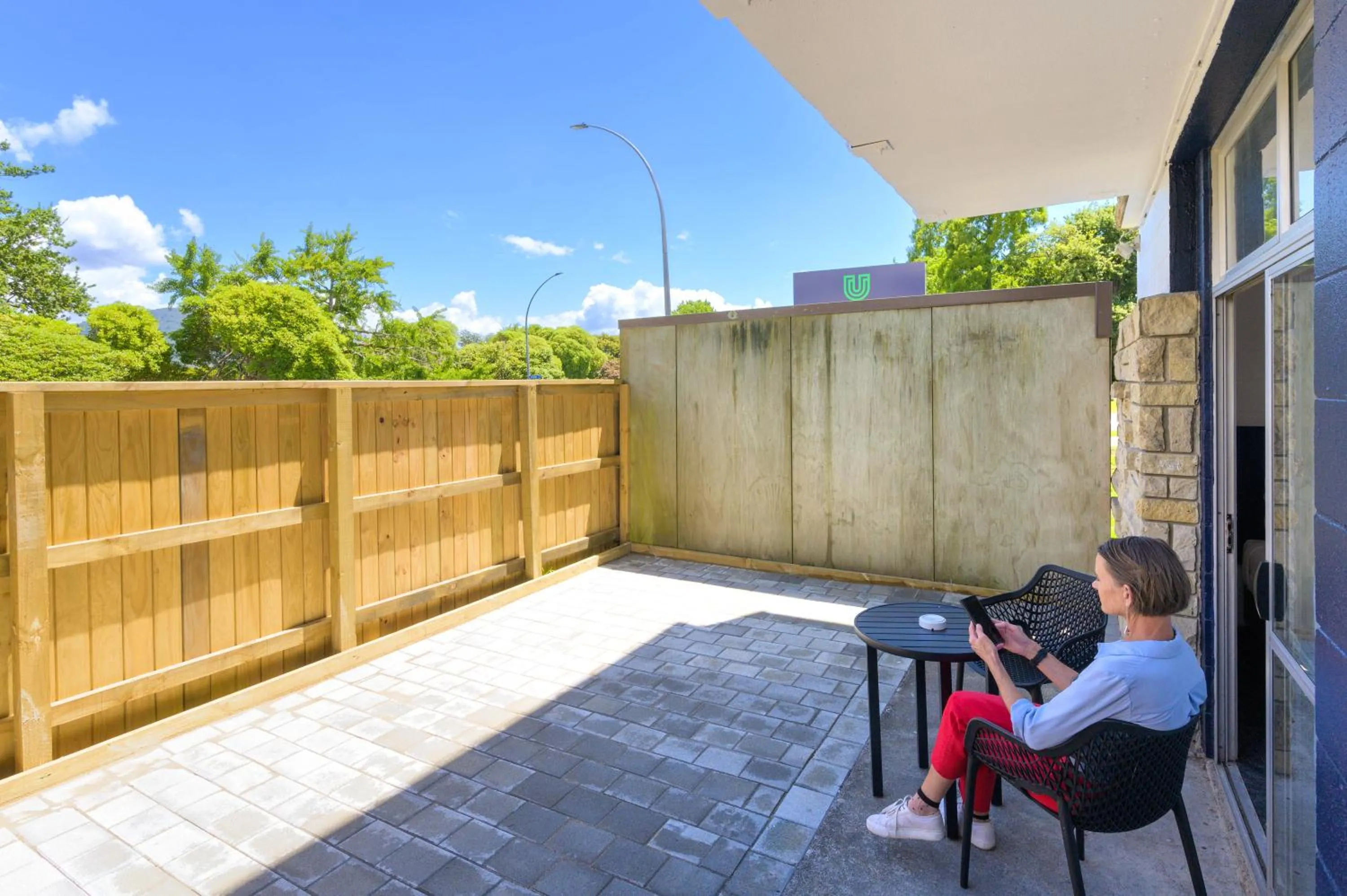 Balcony/Terrace in Urban Lounge Sleepery, SureStay Collection by BW