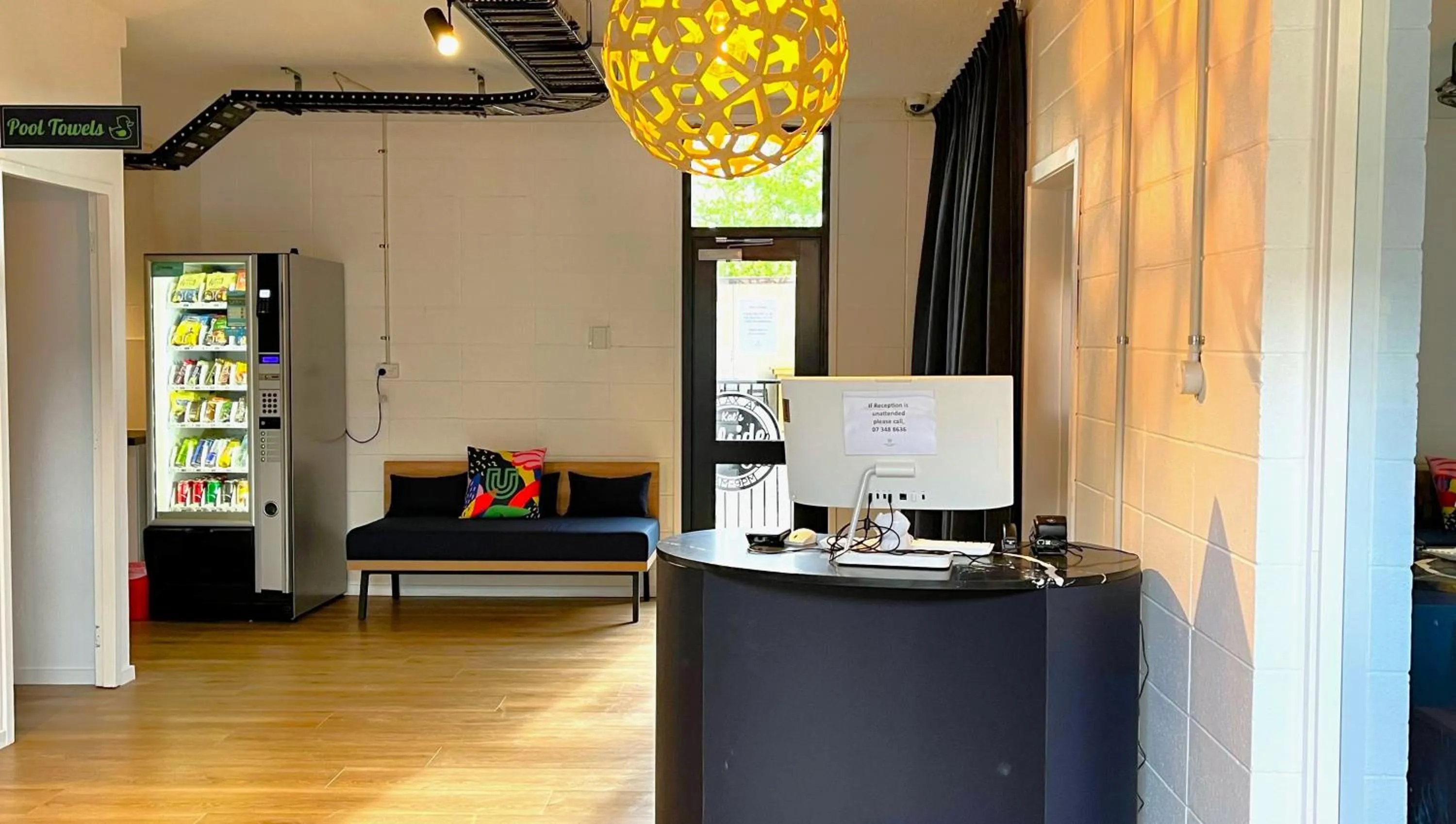 Lobby or reception, Bed in Urban Lounge Sleepery, SureStay Collection by BW