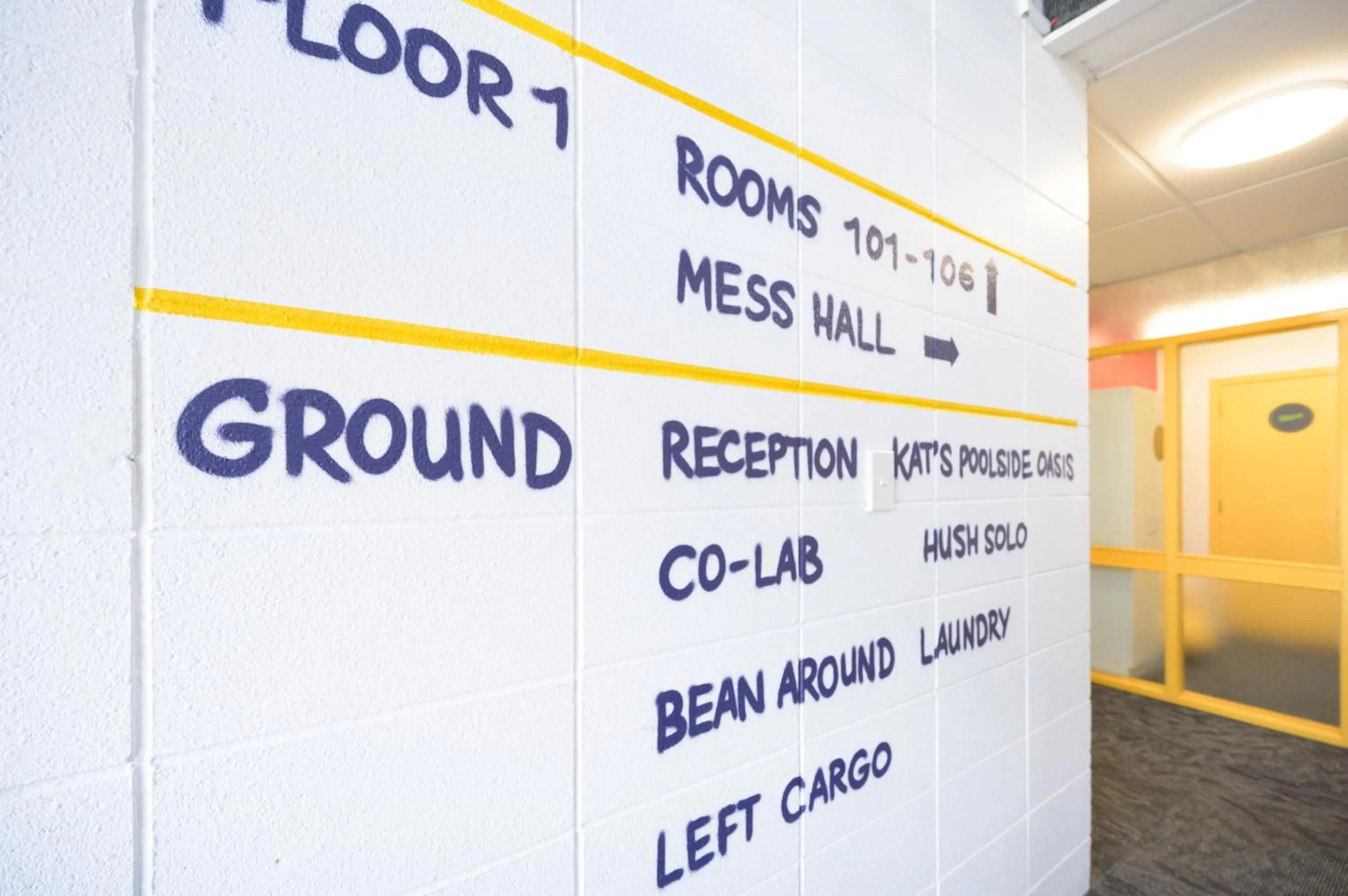 Decorative detail in Urban Lounge Sleepery, SureStay Collection by BW