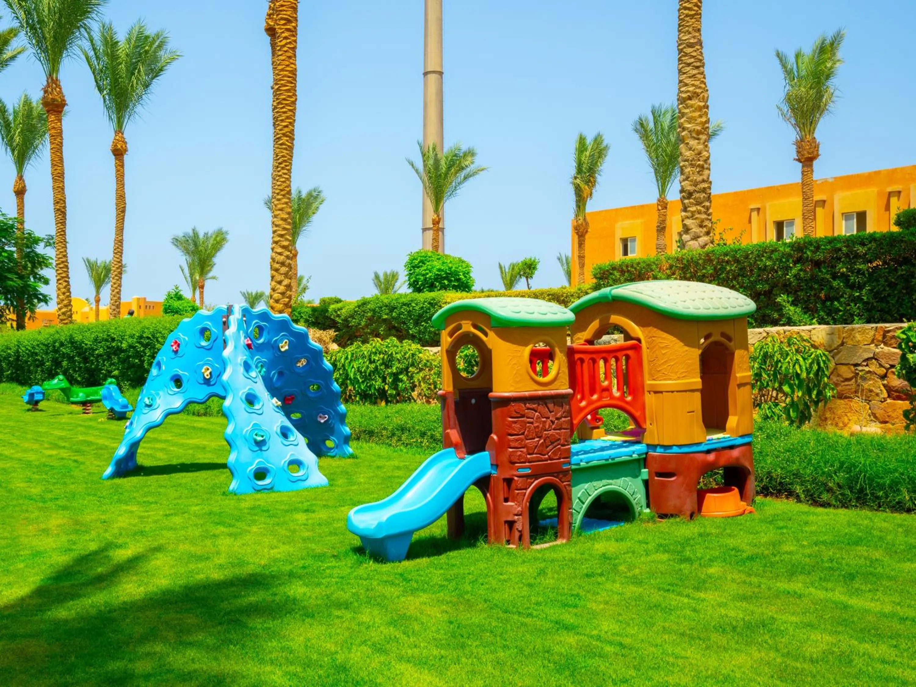 Children play ground in Stella Gardens Resort & Spa, Makadi Bay