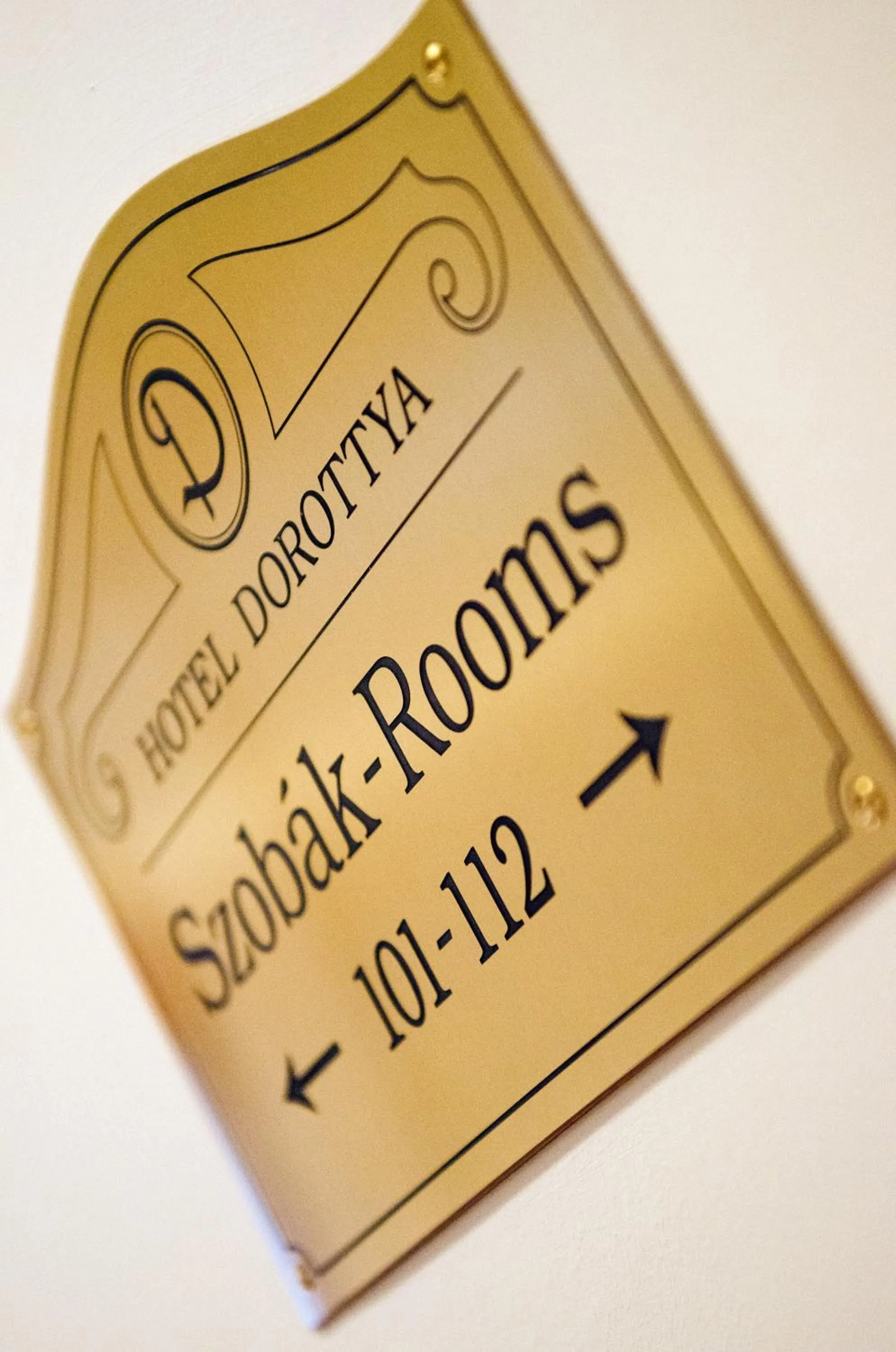 Decorative detail in Hotel Dorottya