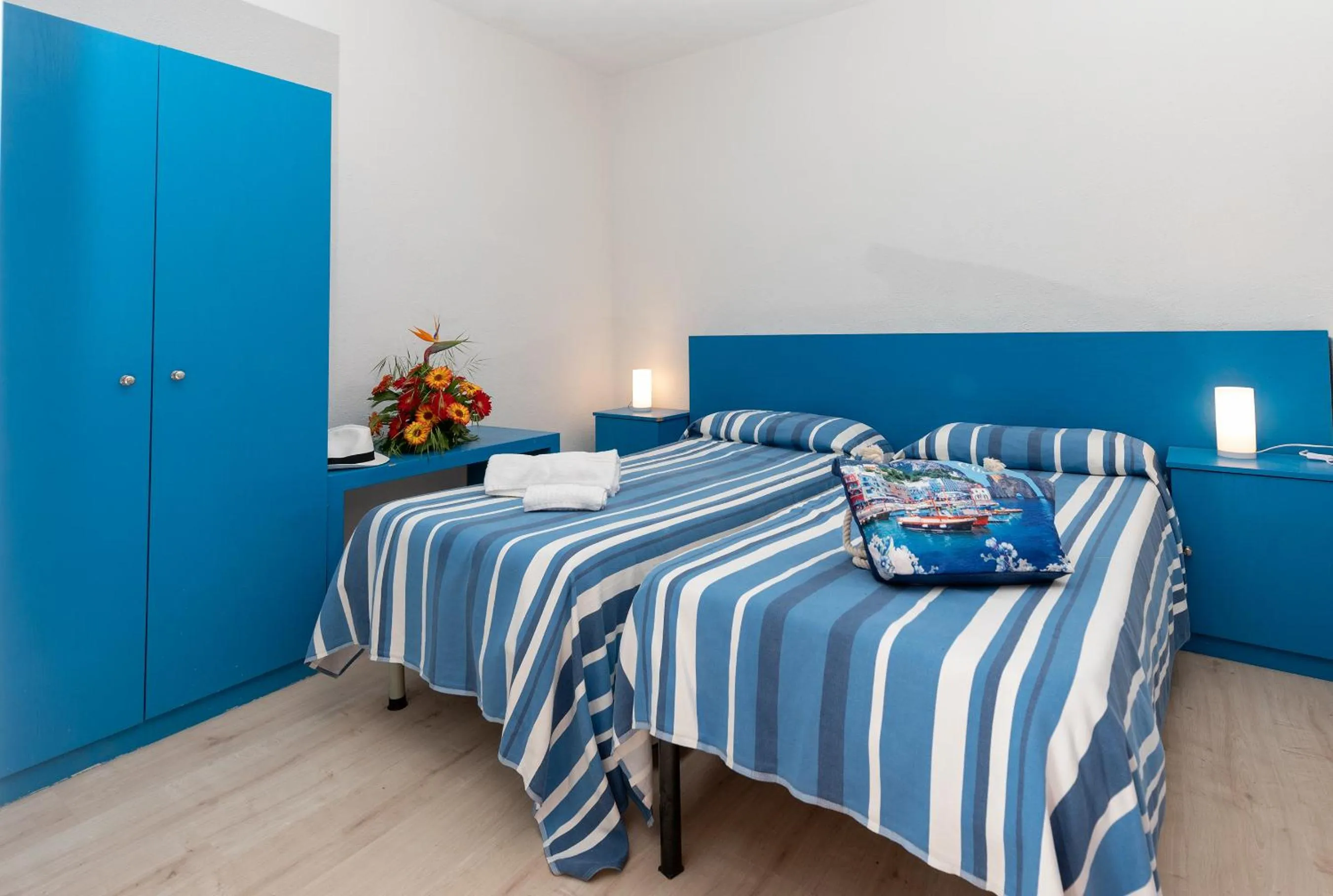 Bed in Hotel & Spa Relais Freedom Club