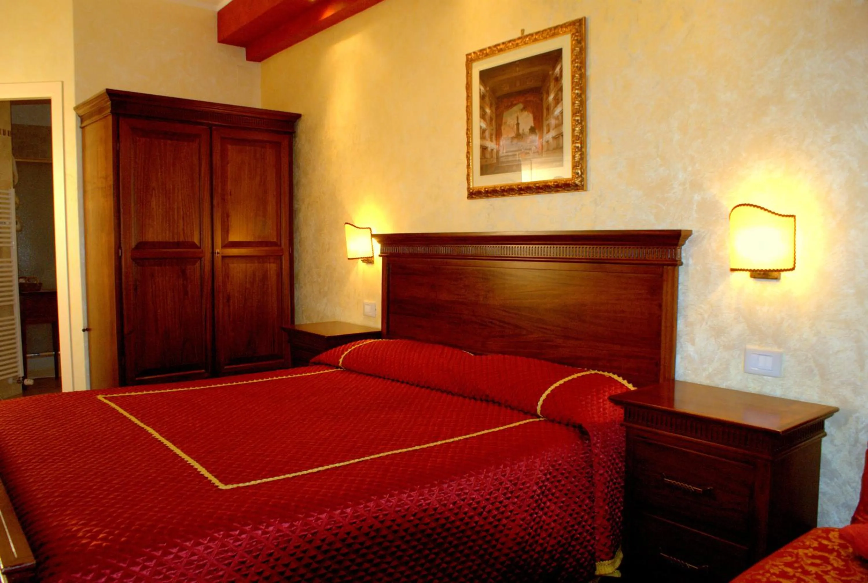 Photo of the whole room, Bed in La Portella