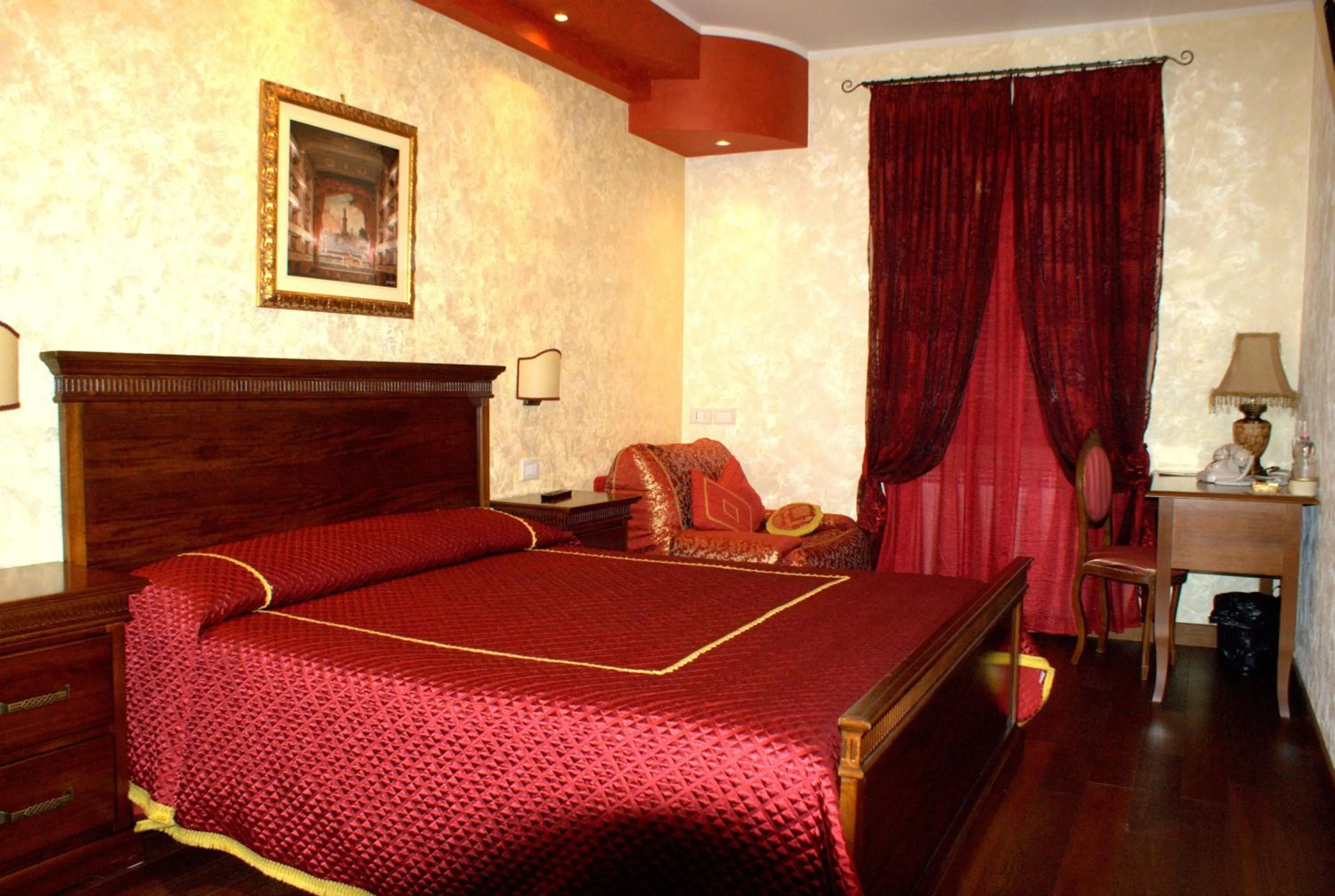 Photo of the whole room, Bed in La Portella