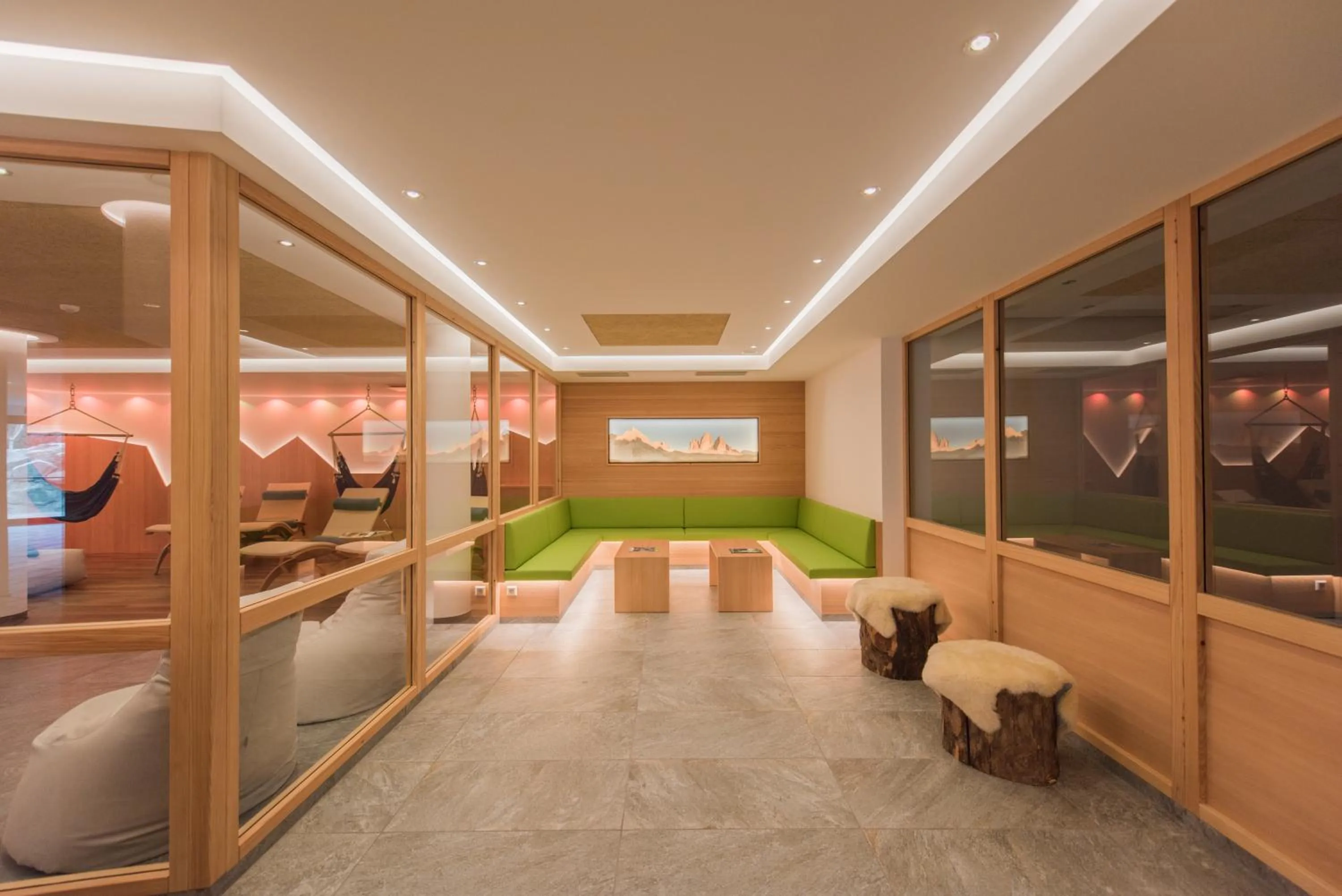 Lobby or reception in Schmalzlhof Hotel & Apartments