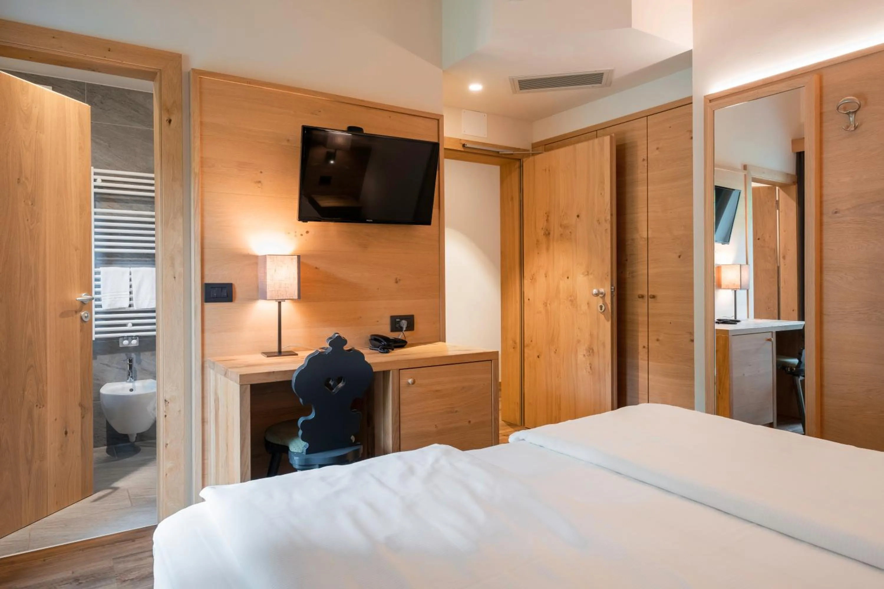 Bed in Hotel Fontanella