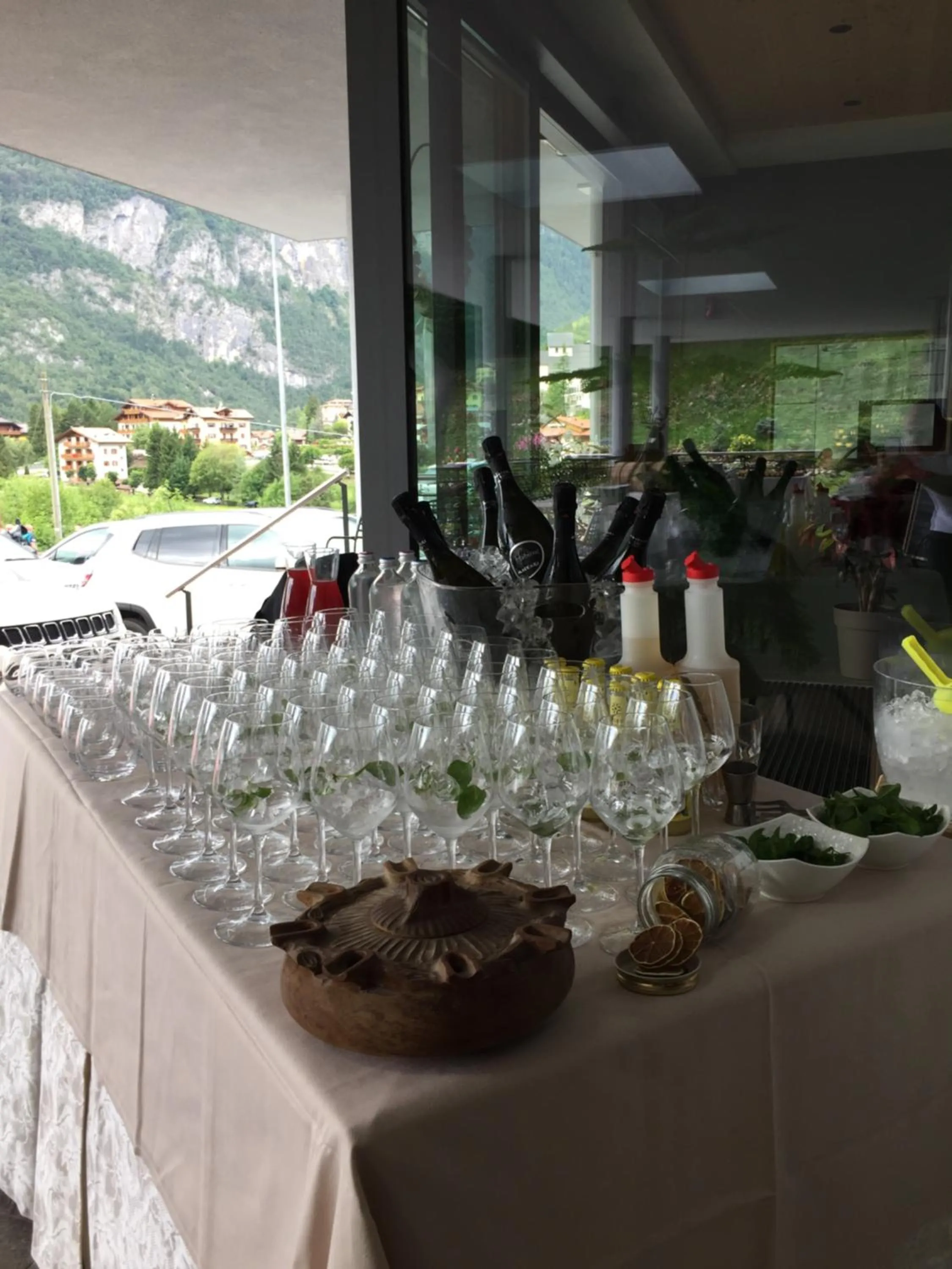 Restaurant/places to eat in Hotel Fontanella