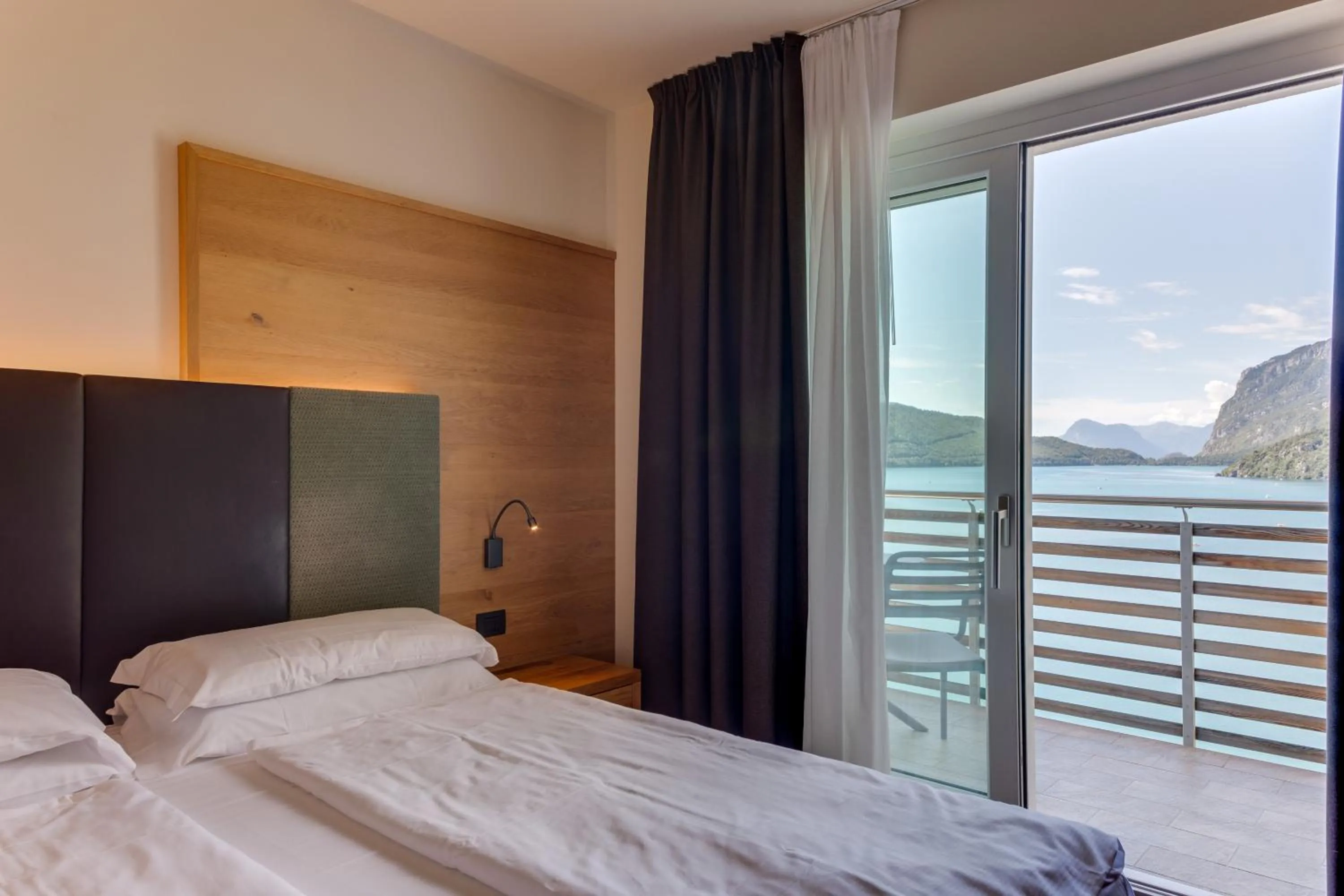 Bed in Hotel Fontanella