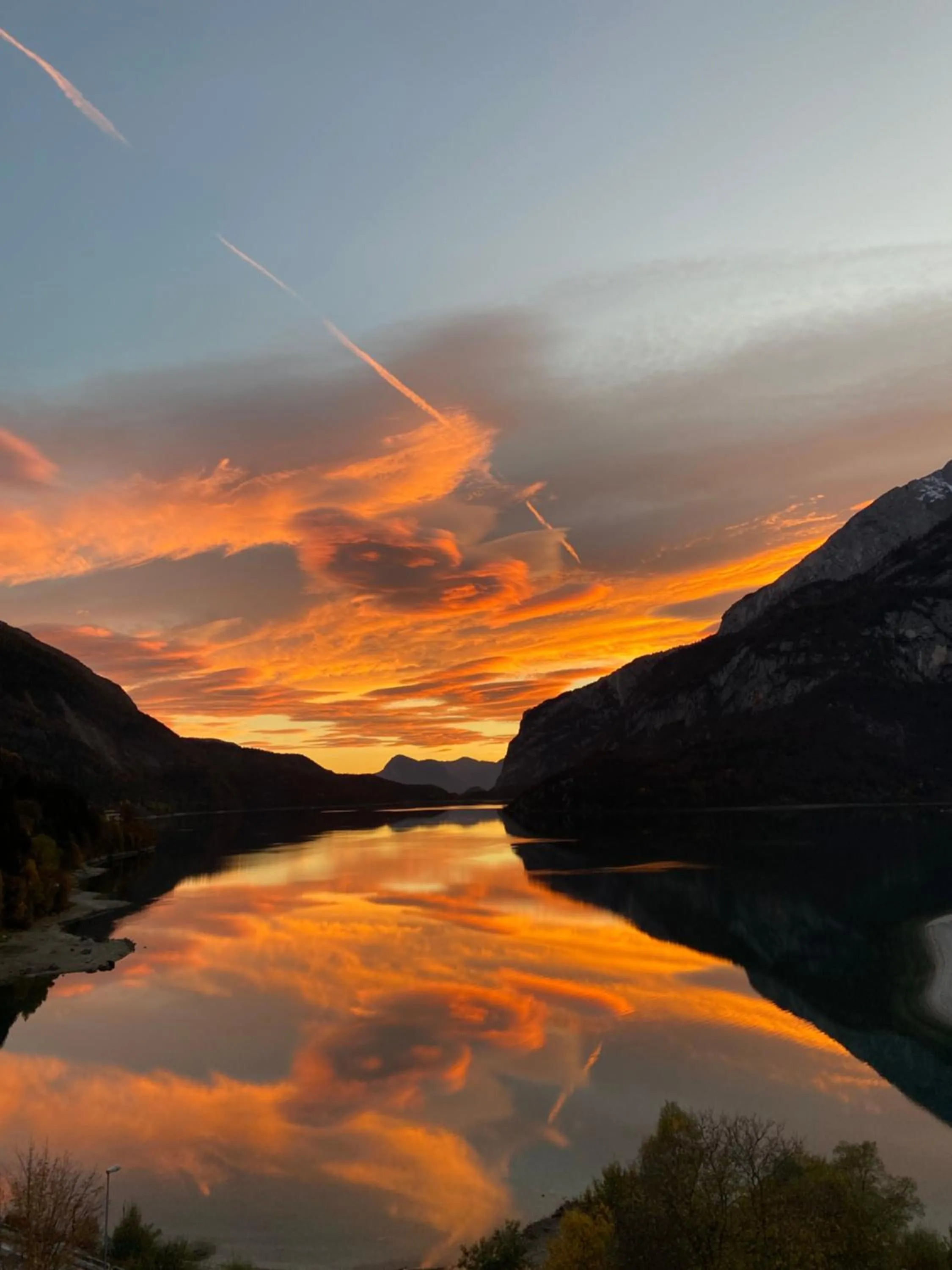 Sunset in Hotel Fontanella